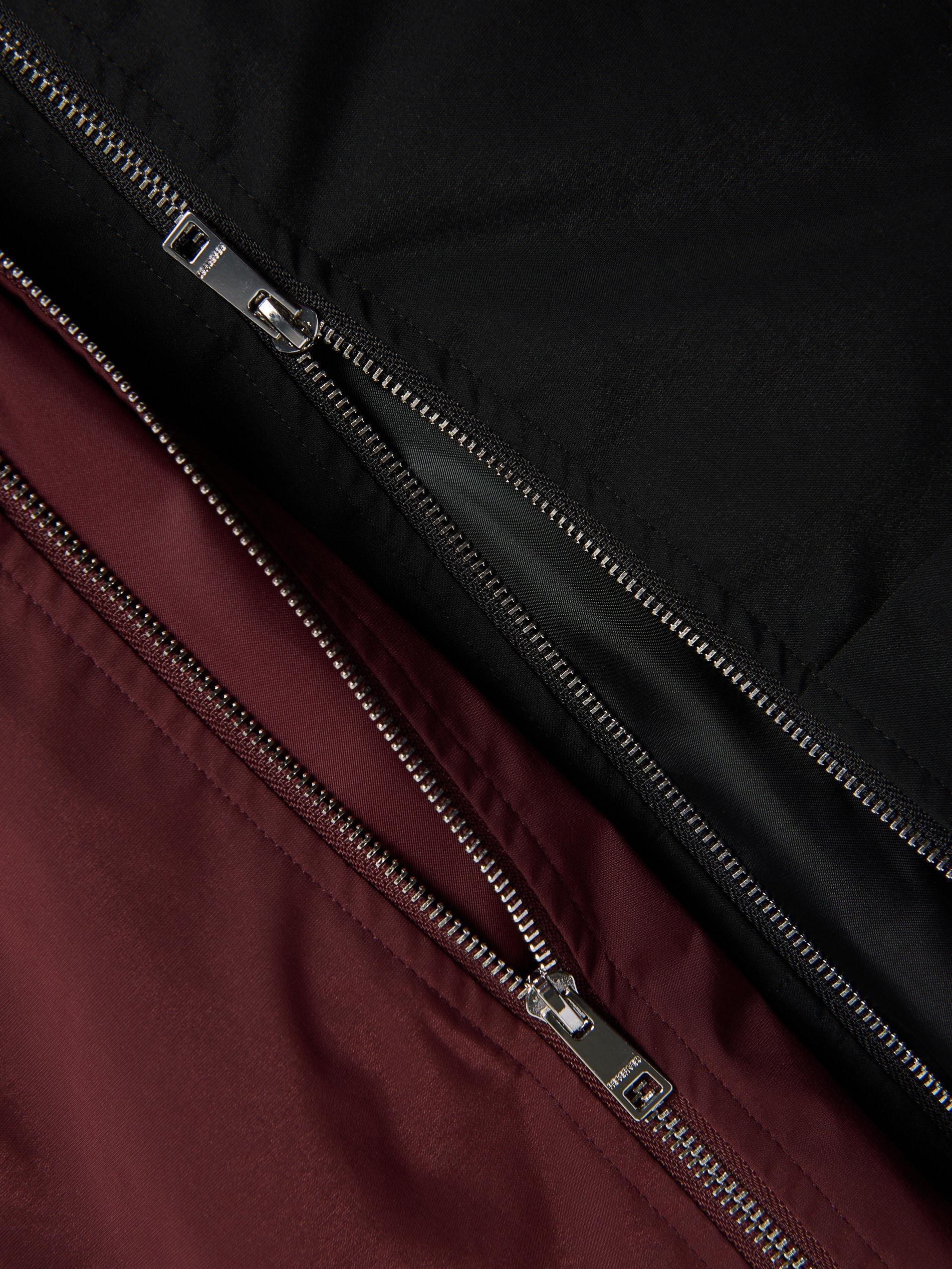 BLACK Hooded jacket, , large image number 1