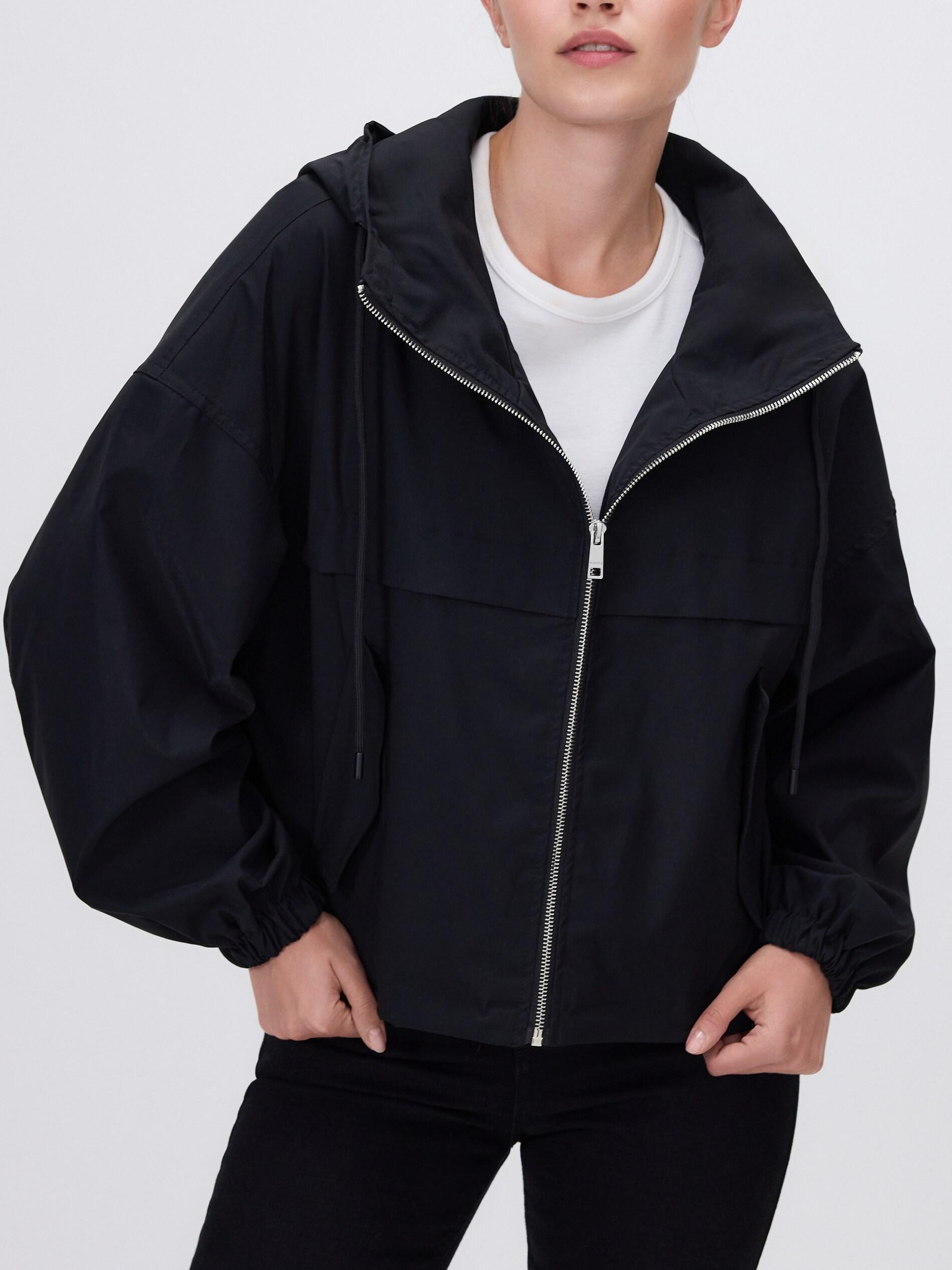 BLACK Hooded jacket, Black, large image number 3