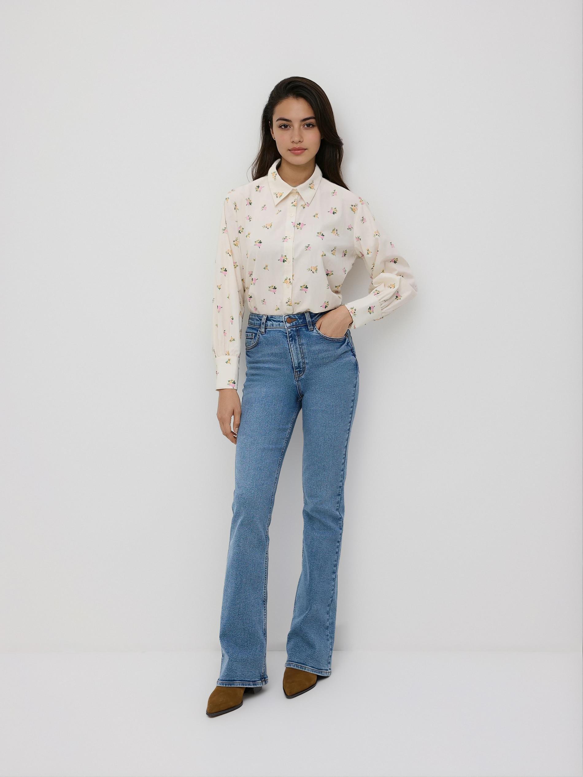 Multicolour Floral Shirt, Multicolor, large image number 2