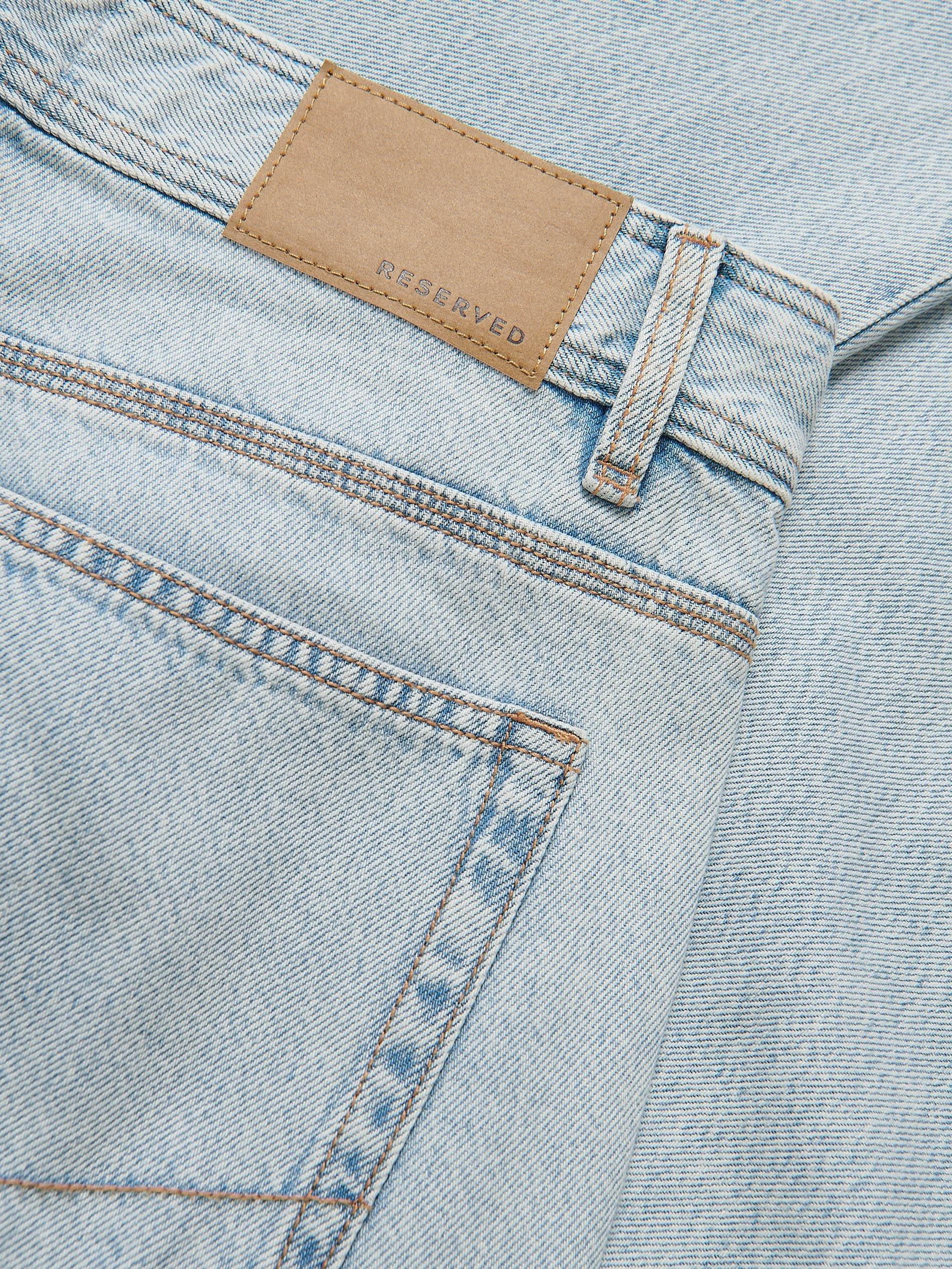 BLUE Carrot fit jeans, Blue, large image number 4