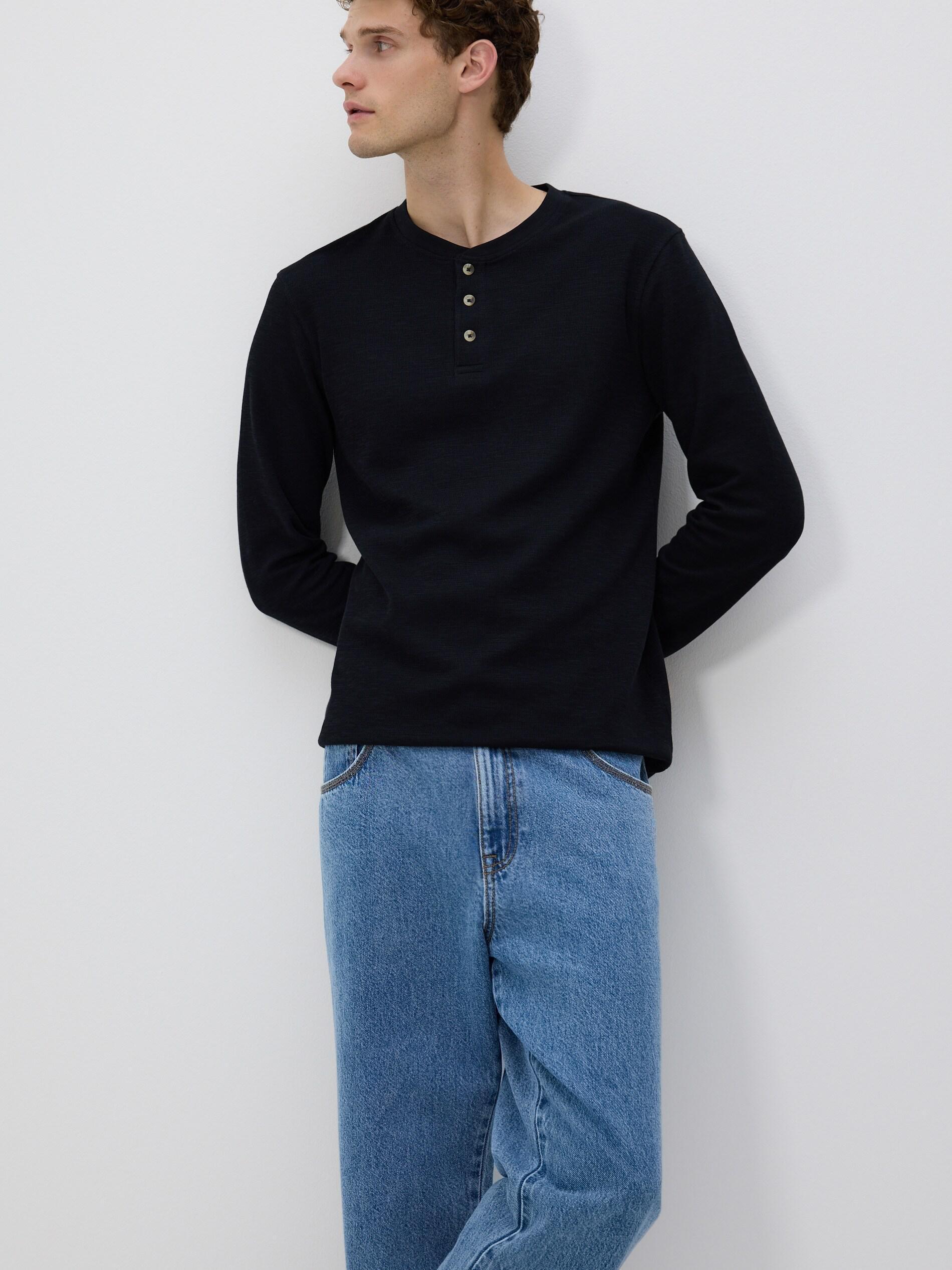 BLUE Carrot fit jeans, Blue, large image number 2