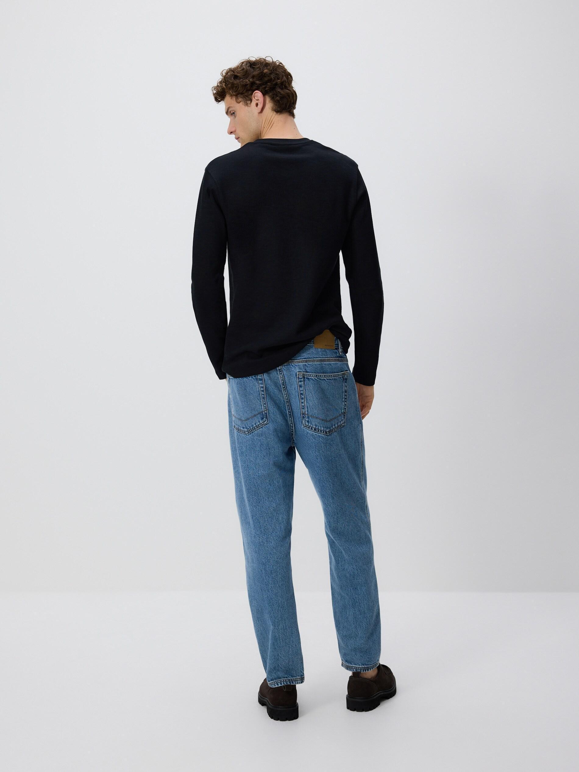 BLUE Carrot fit jeans, Blue, large image number 3