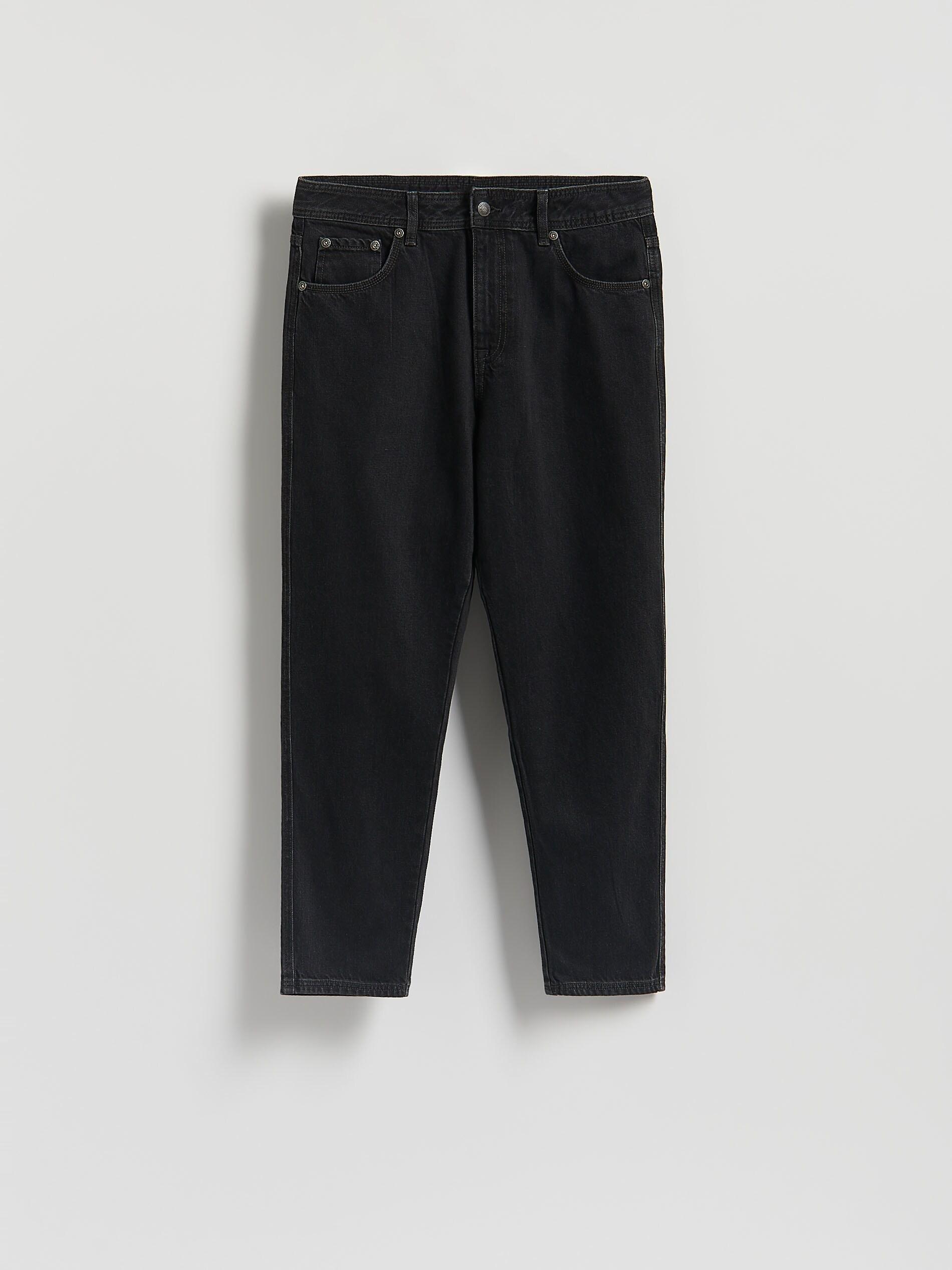 BLACK Carrot fit jeans, Black, large image number 4