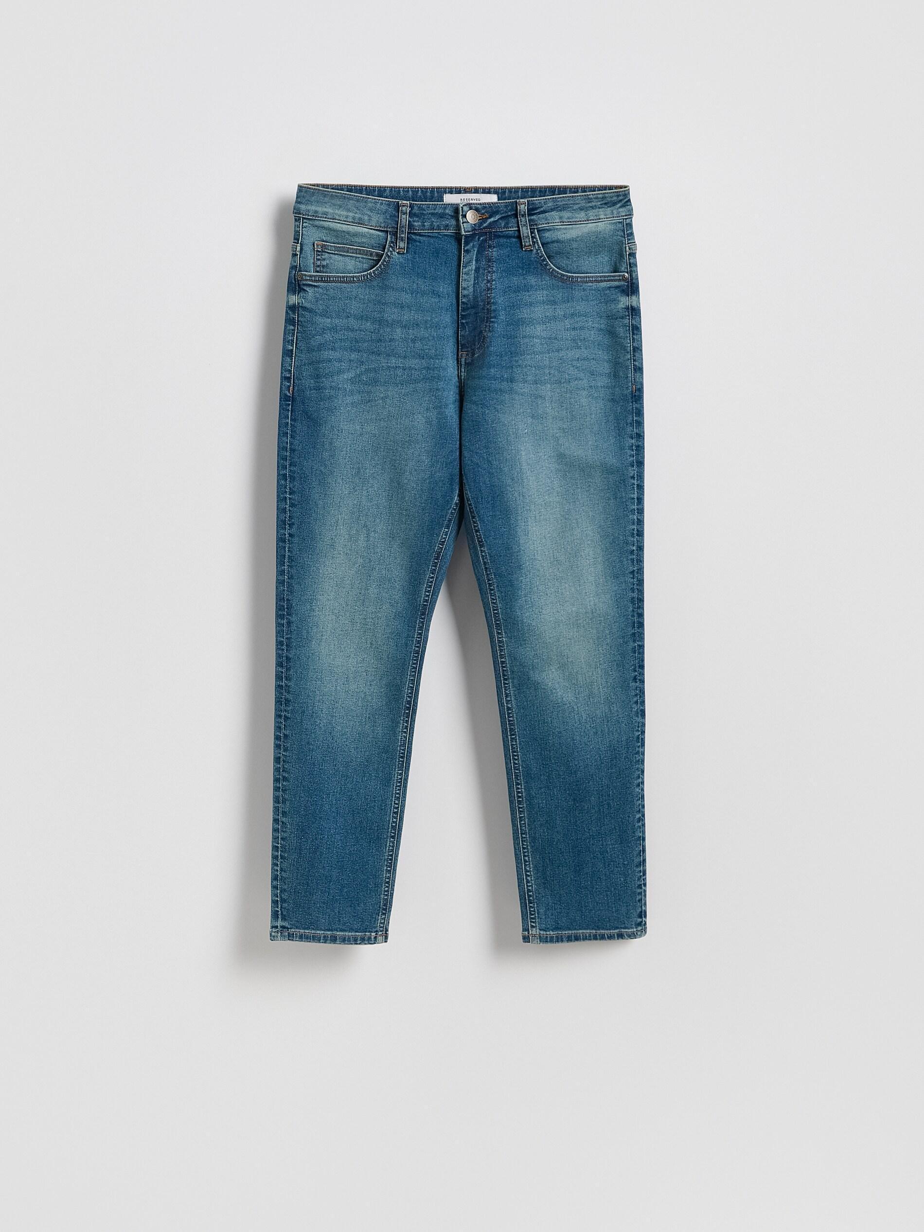 Indigo Jeans Carrot Slim Jeans With Wash Effect, Blue, large image number 3