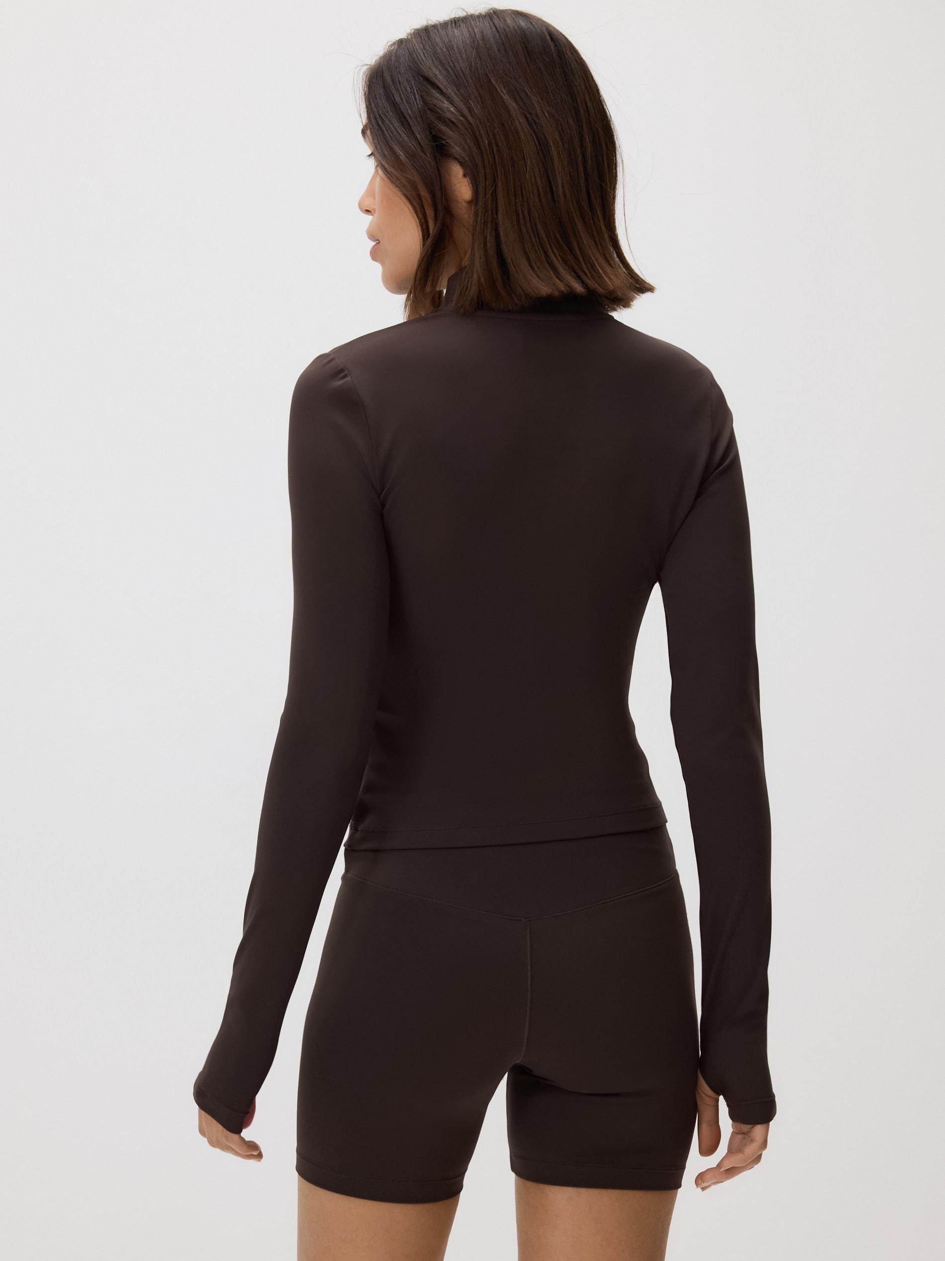 Brown Biker Shorts, Brown, large image number 3