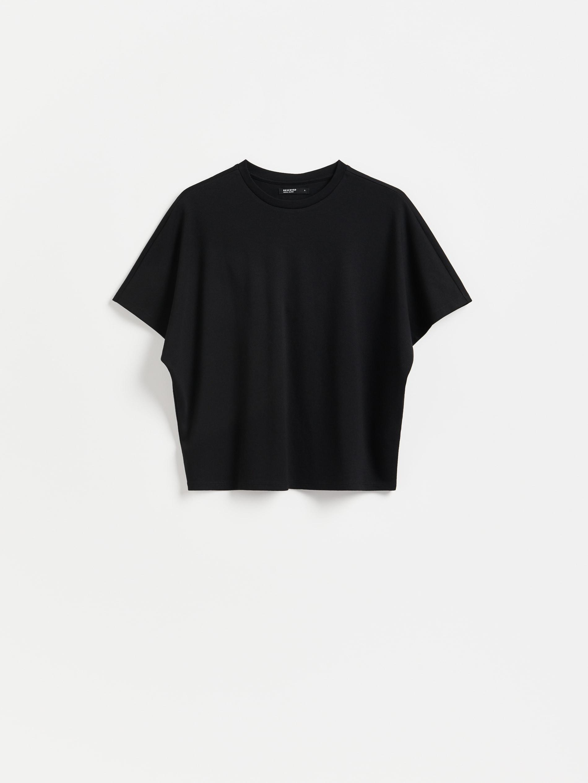 Black Oversized T-Shirt, Black, large image number 0
