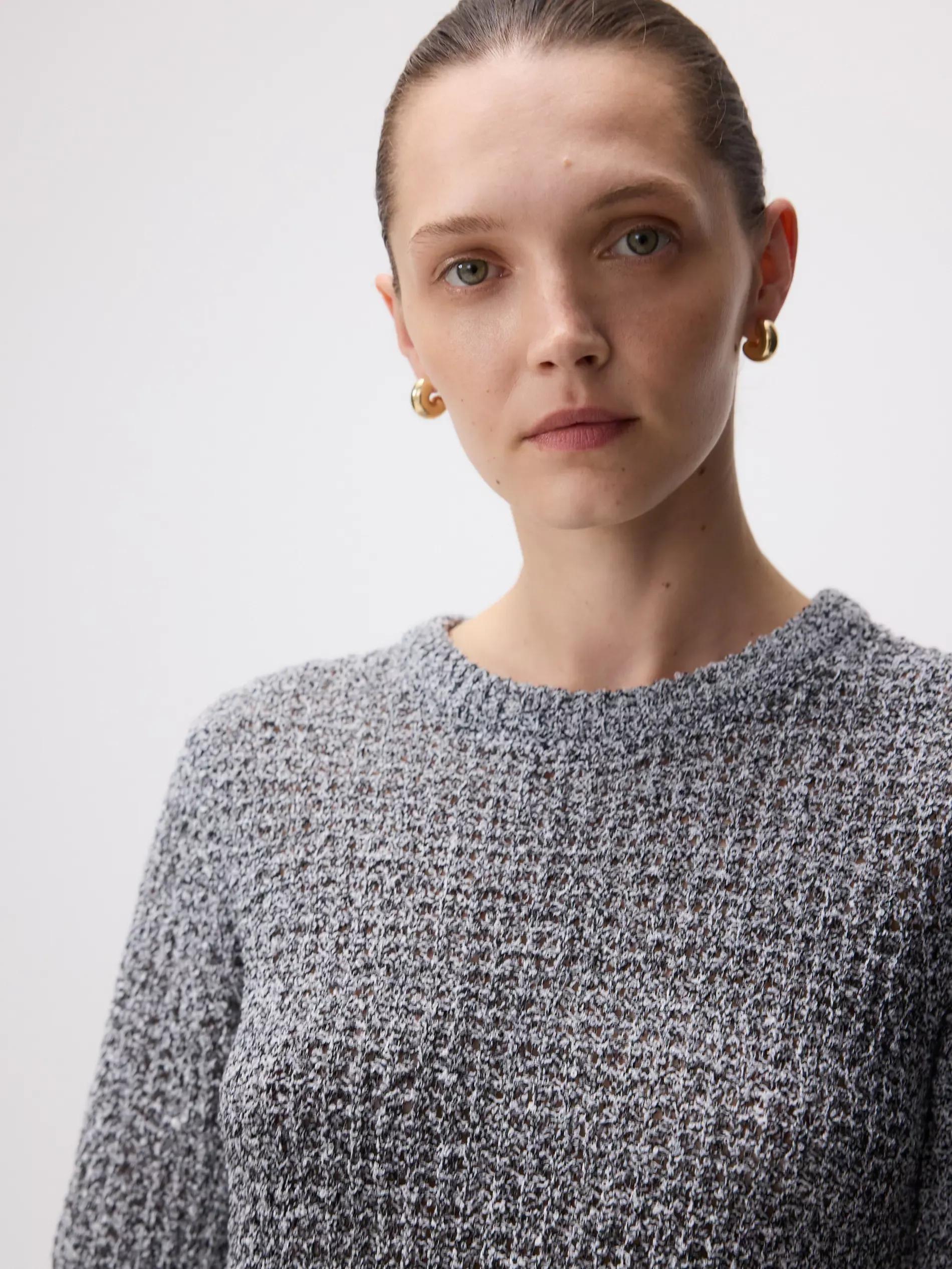 Multicolour Short-Sleeved Sweater, Multicolor, large image number 3