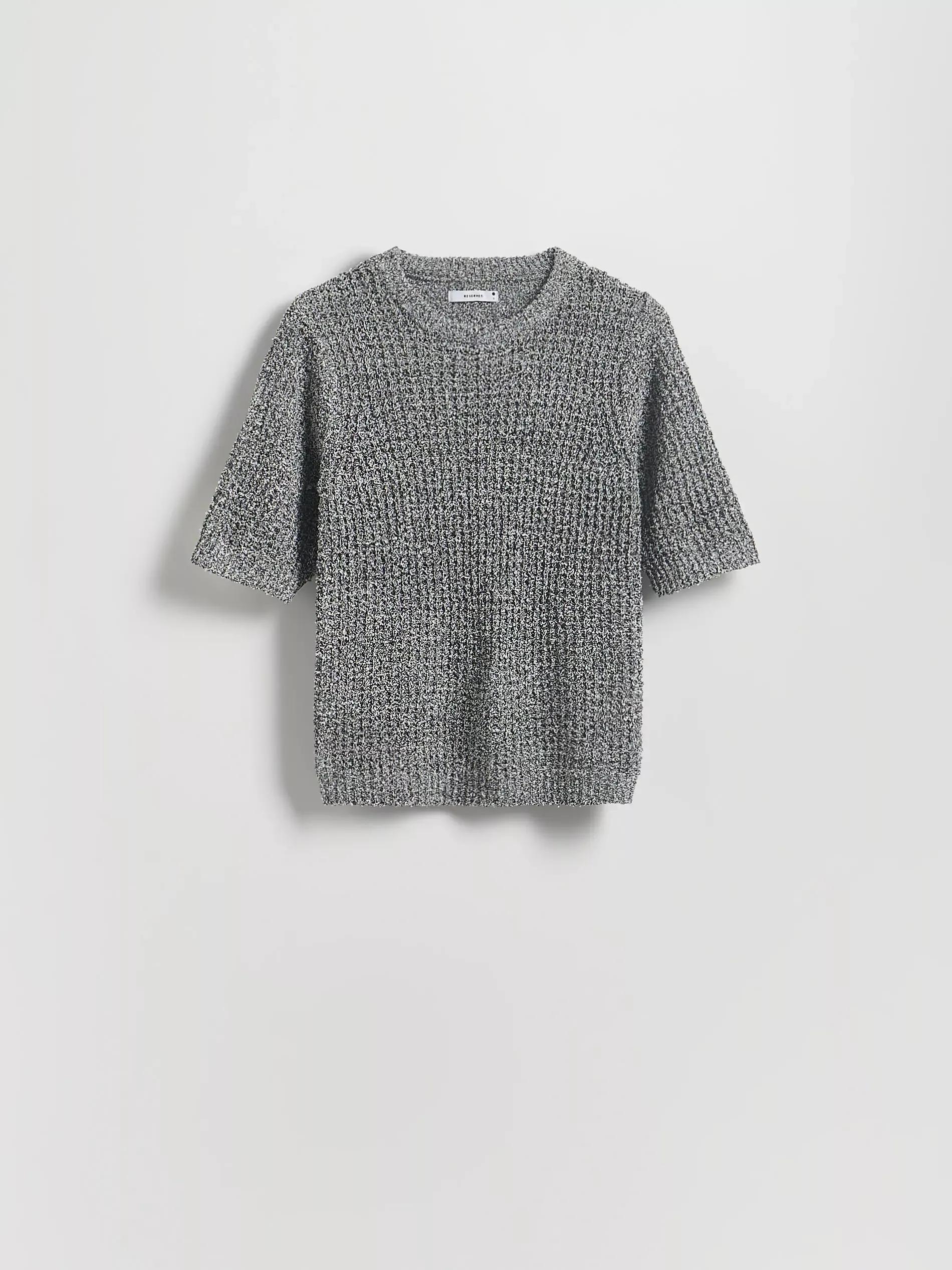 Multicolour Short-Sleeved Sweater, Multicolor, large image number 5