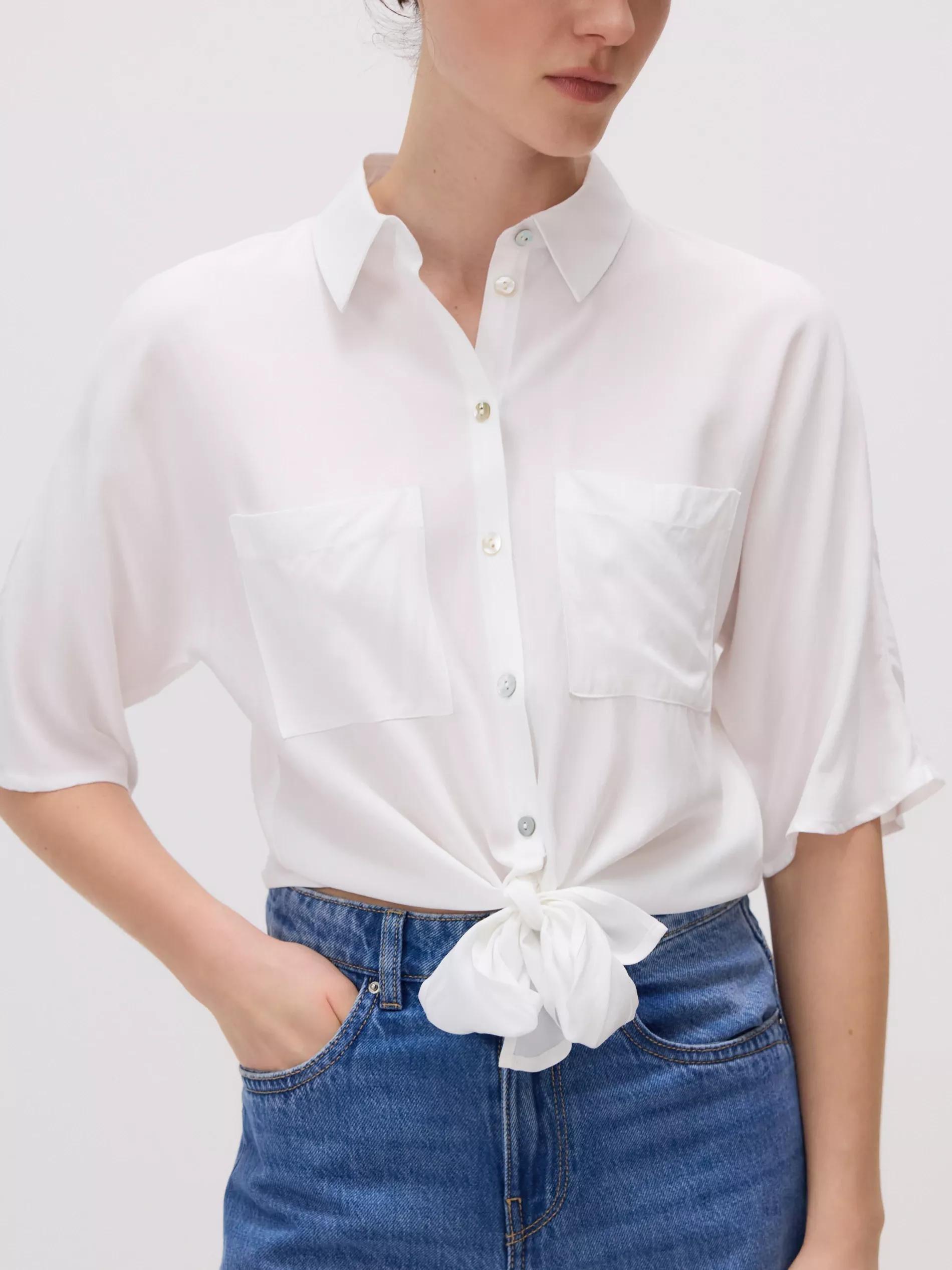 White Shirt, White, large image number 3