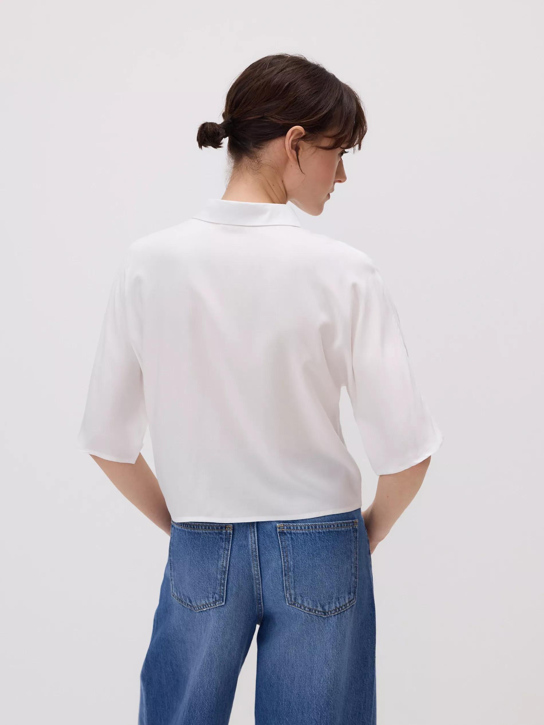 White Shirt, White, large image number 4