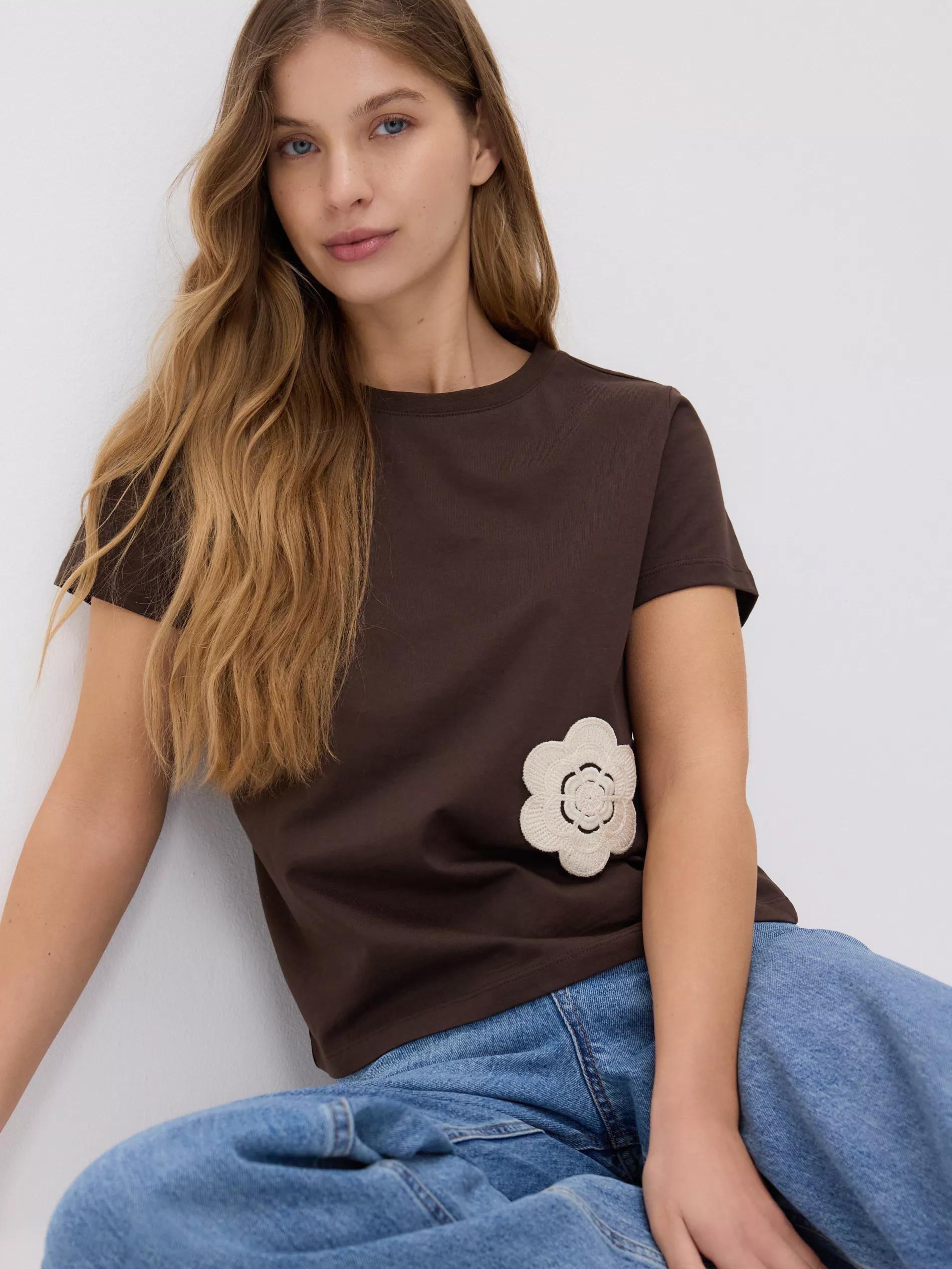 Brown T-Shirt, , large image number 1