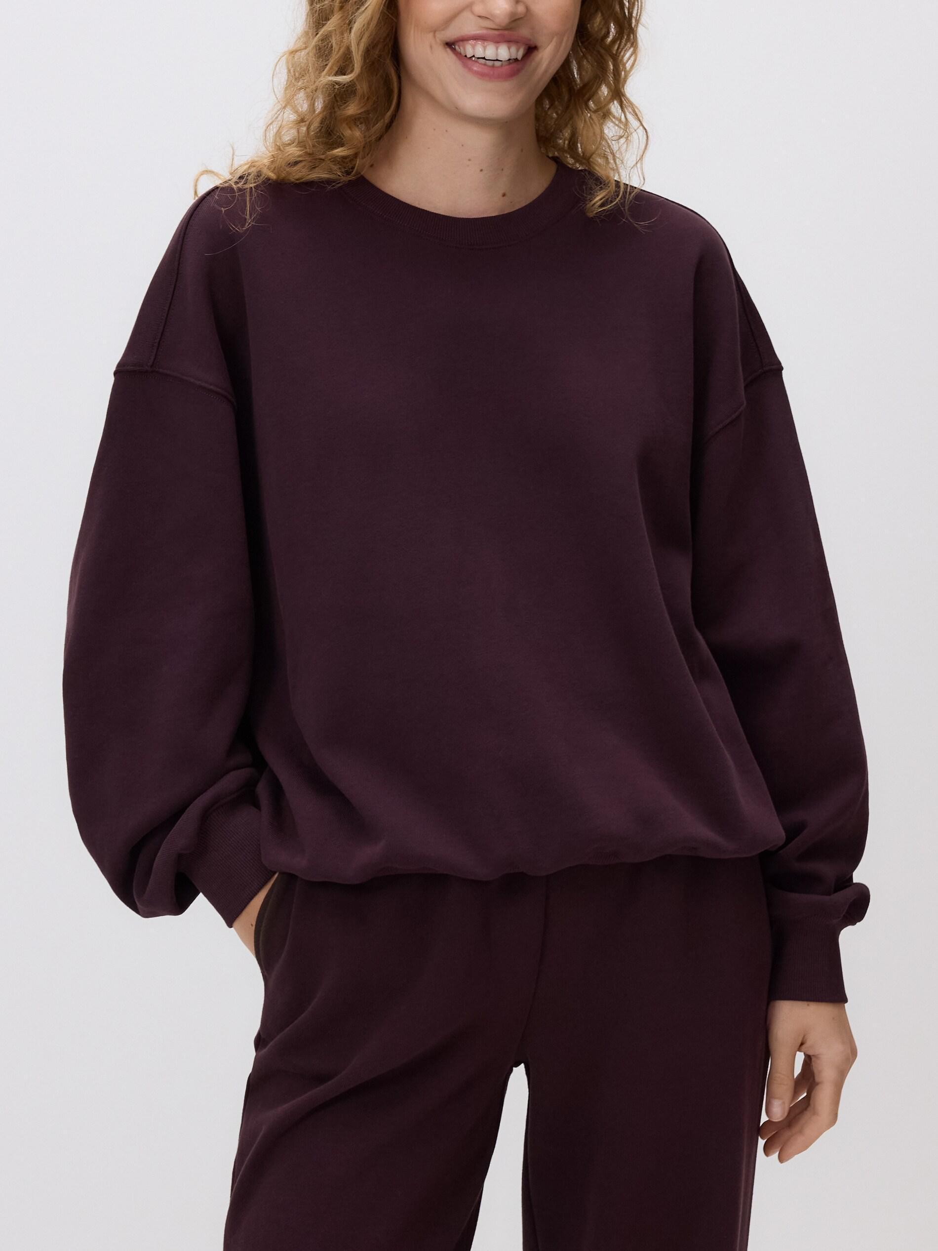 MAHOGANY Cotton sweatshirt, Burgundy, medium