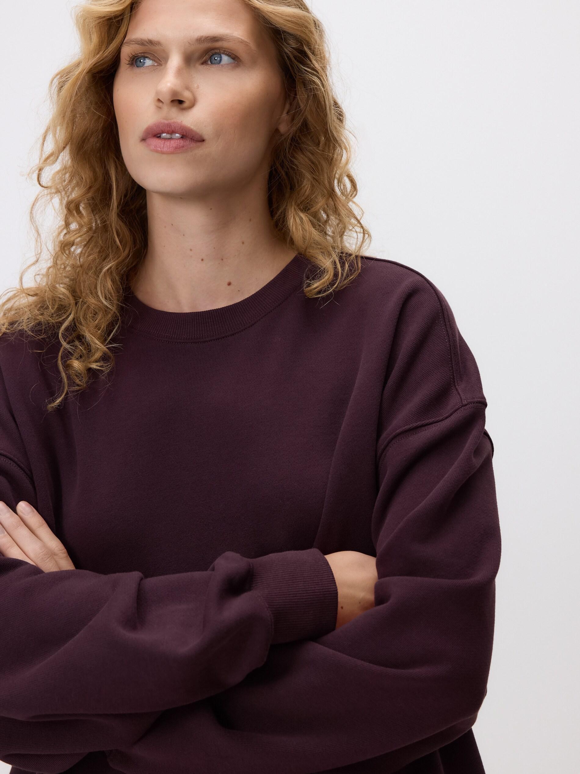 MAHOGANY Cotton sweatshirt, Burgundy, large image number 2