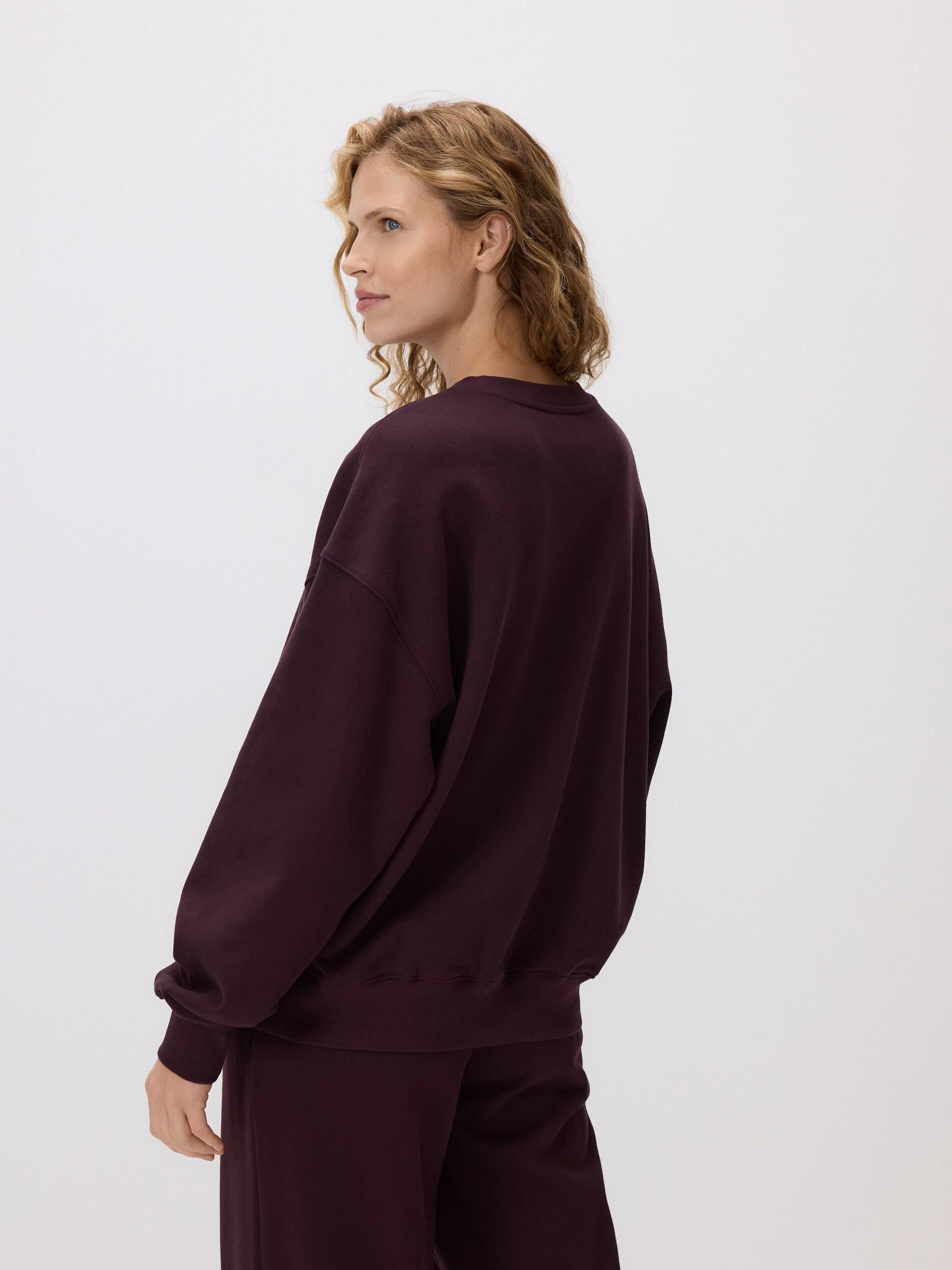 MAHOGANY Cotton sweatshirt, Burgundy, large image number 3