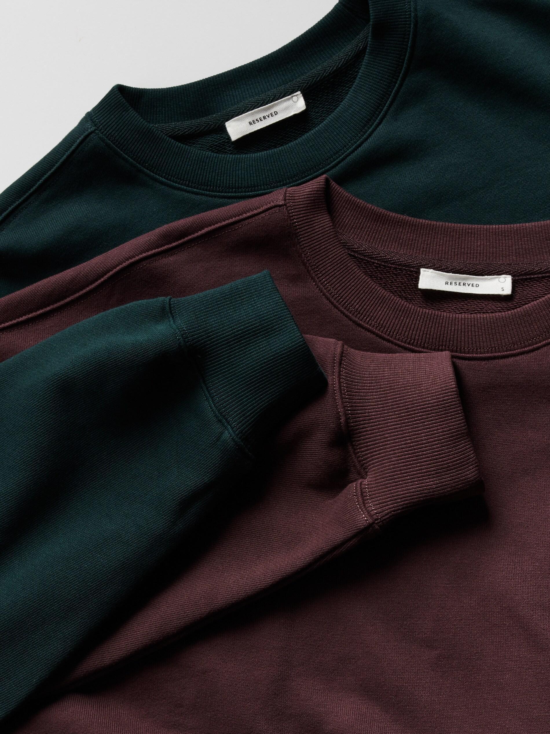 MAHOGANY Cotton sweatshirt, Burgundy, large image number 5
