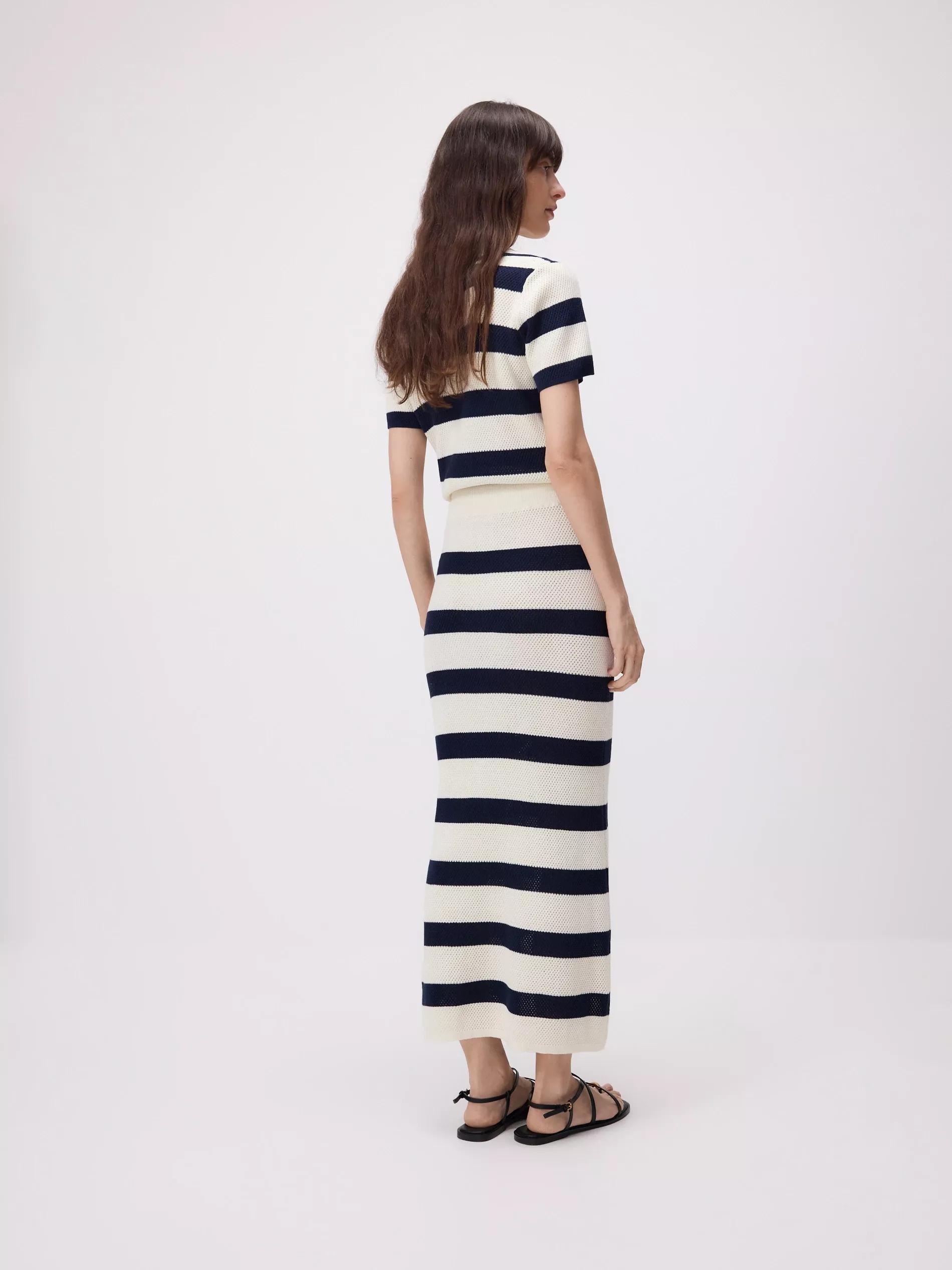 MULTICOLOR Maxi skirt with tie detail, , large image number 3