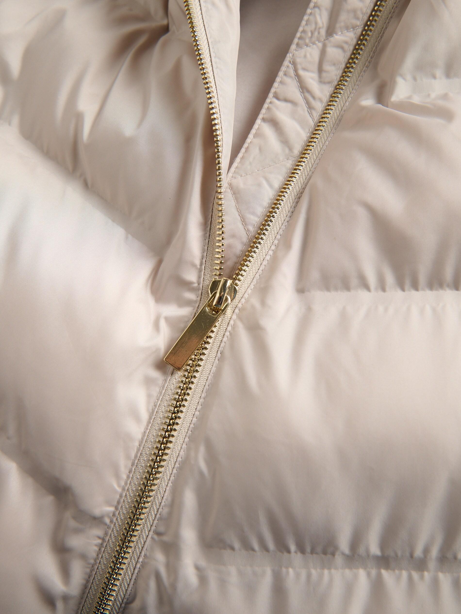 NUDE Quilted vest with hood, Ivory, large image number 5