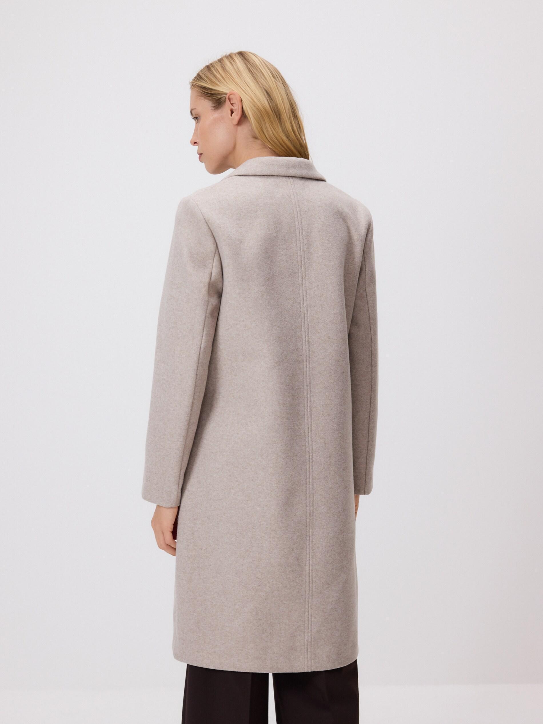 Beige Coat, Beige, large image number 1