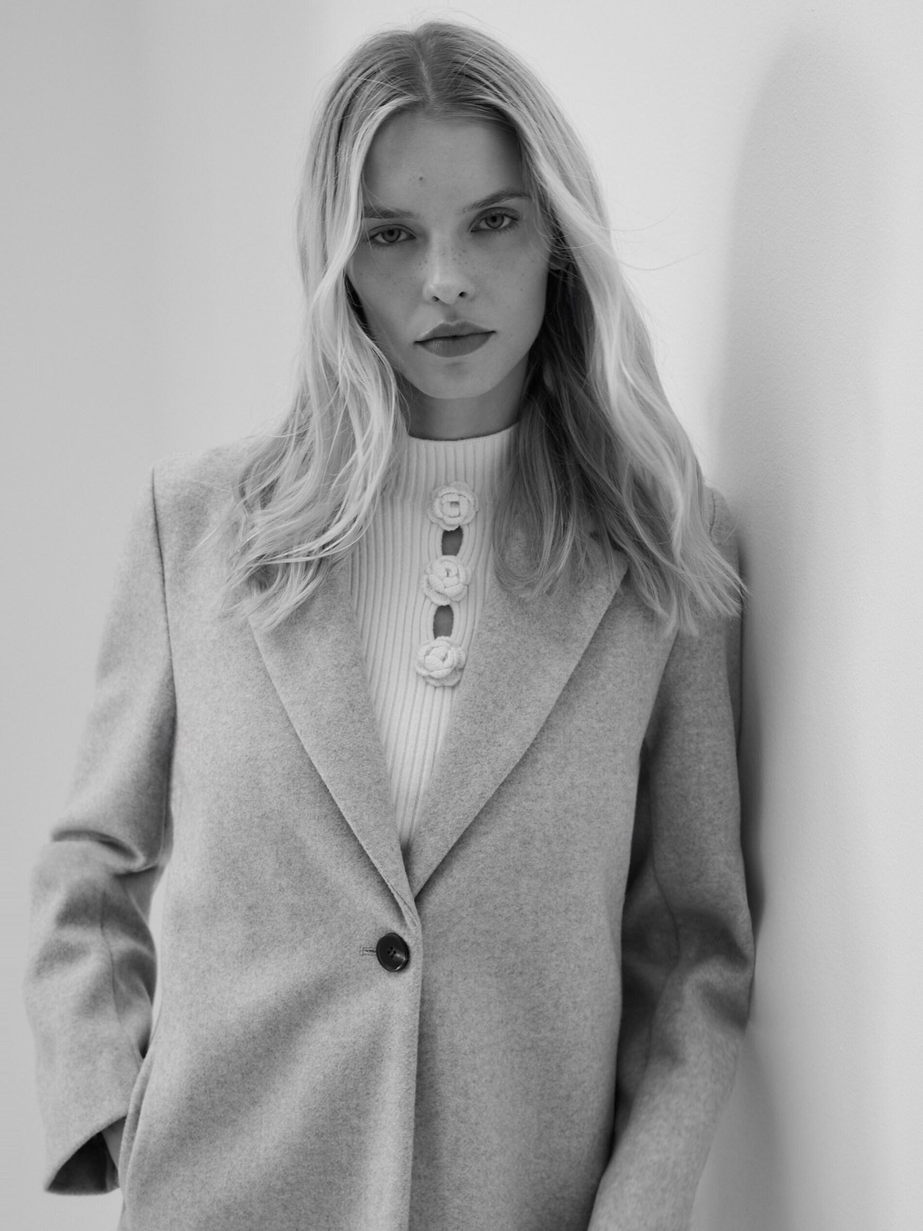 Beige Coat, Beige, large image number 3