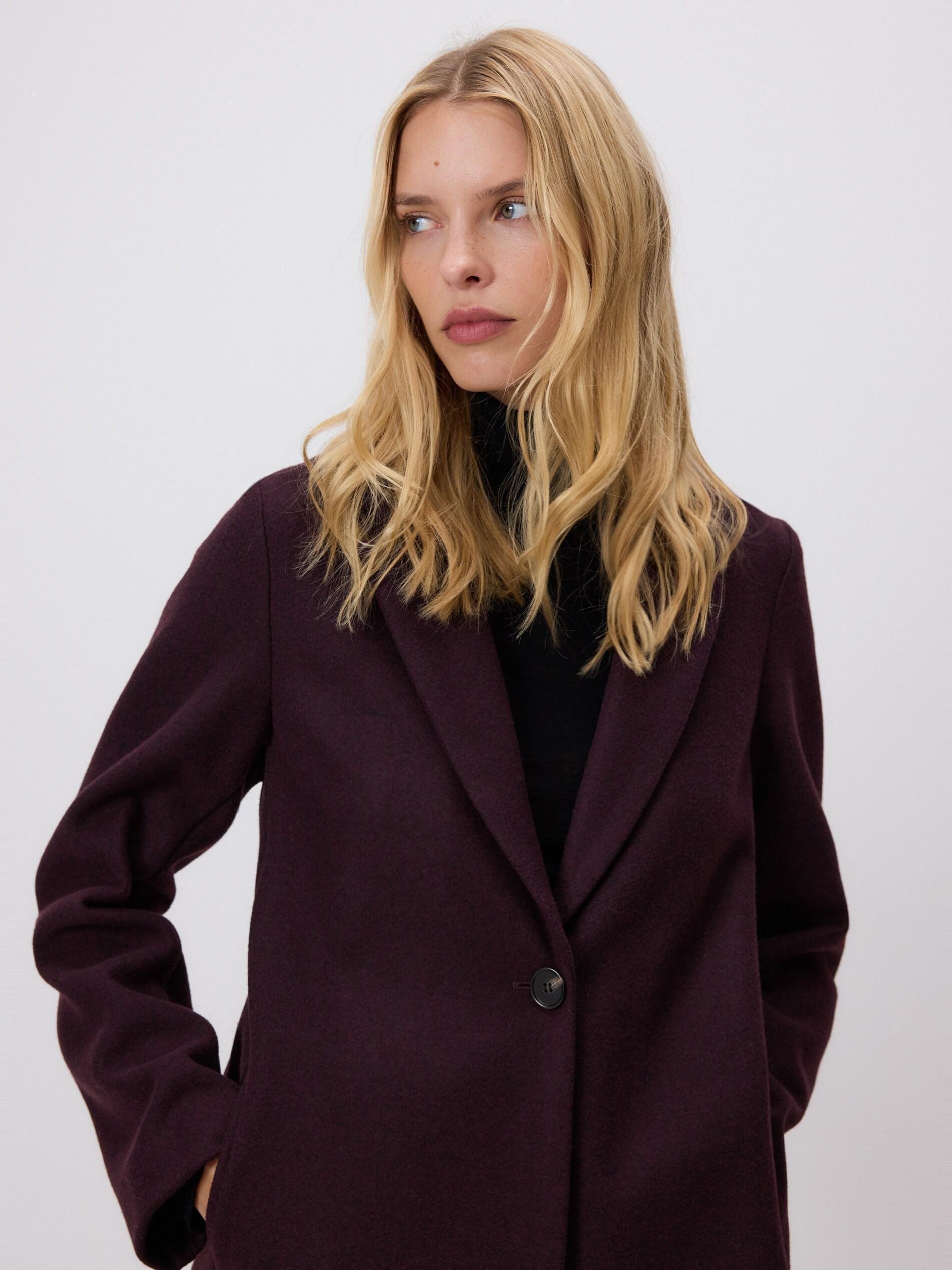 Burgundy Coat, 7401_53M, large image number 2
