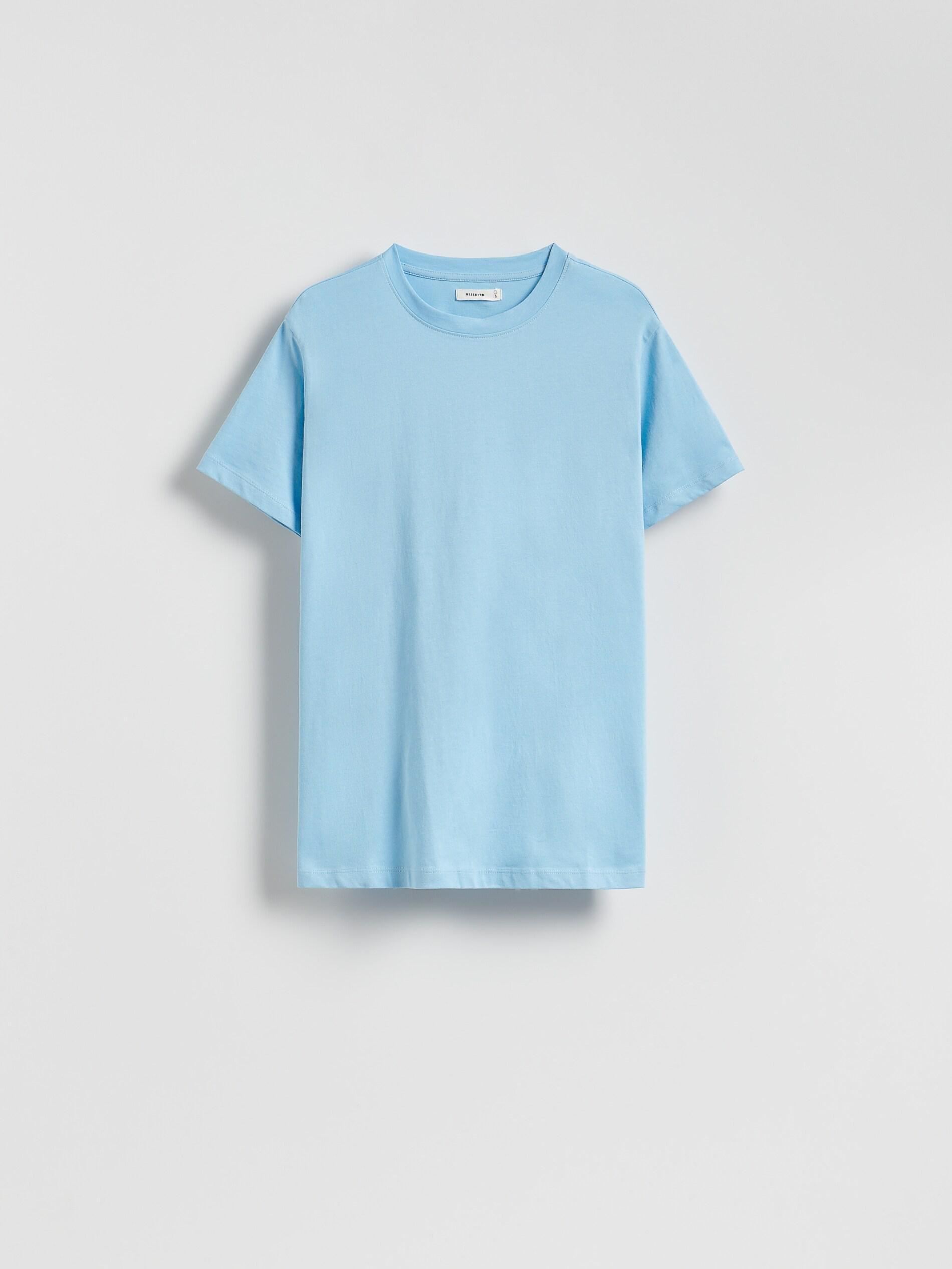 Regular fit cotton T-shirt, Blue, large image number 4