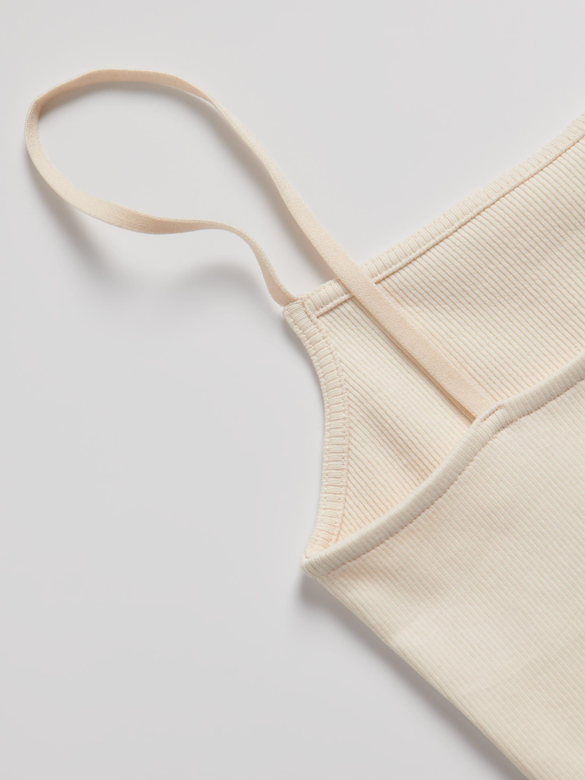 Cream Cami Crop Top, , large image number 4