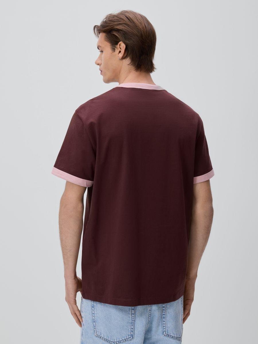 Brown Regular Fit Printed T-Shirt, Brown, large image number 1