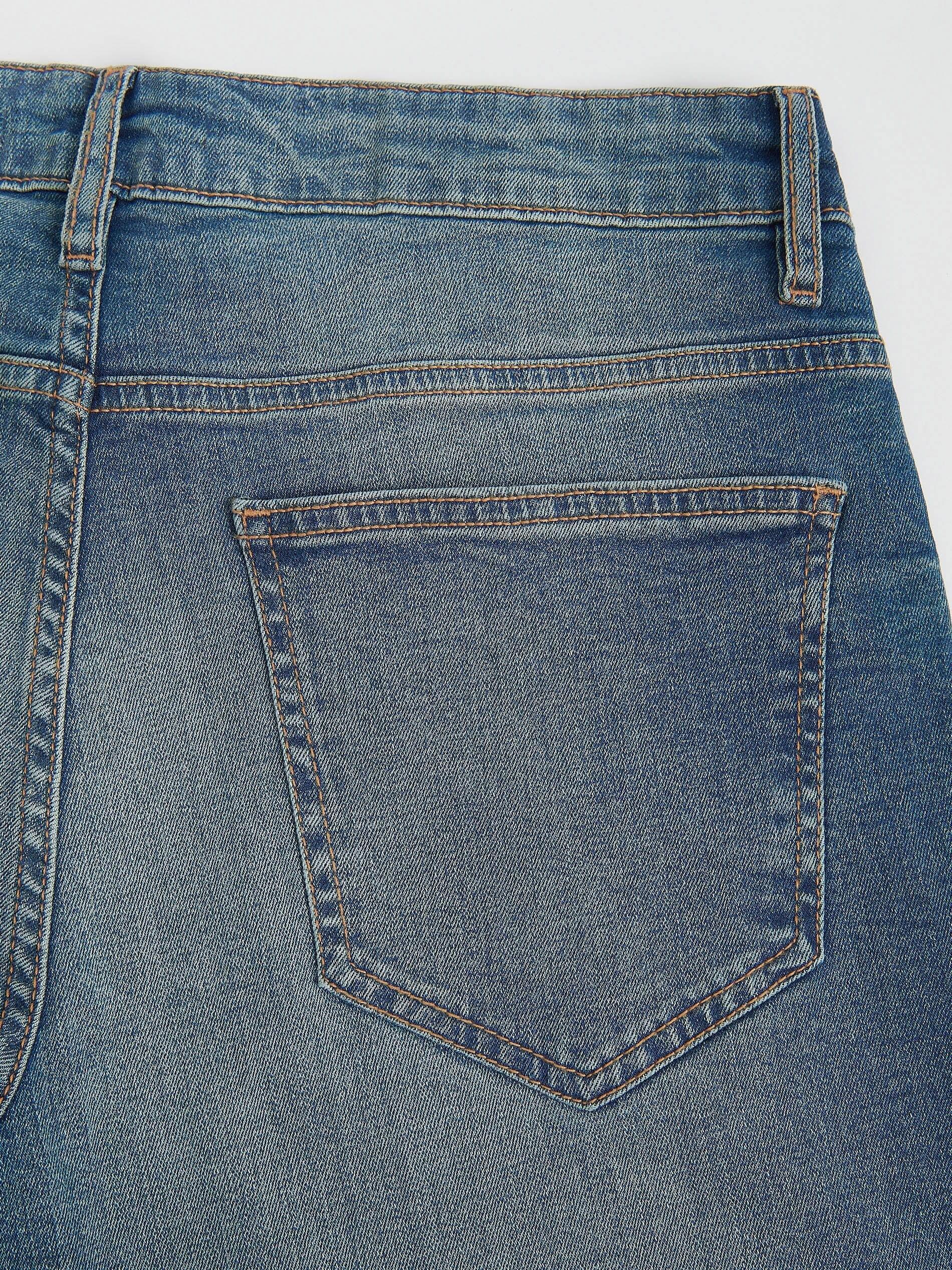 INDIGO JEANS Slim jeans with wash effect, Blue, large image number 4