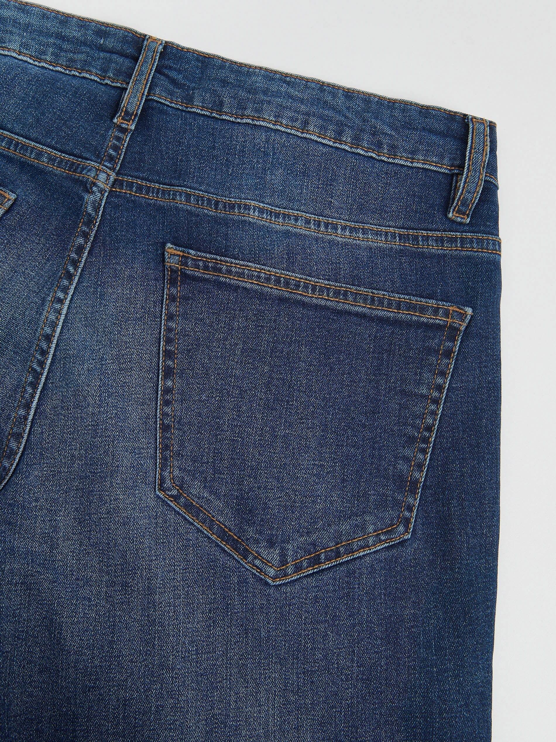 NAVY Slim jeans with wash effect, Navy, large image number 4