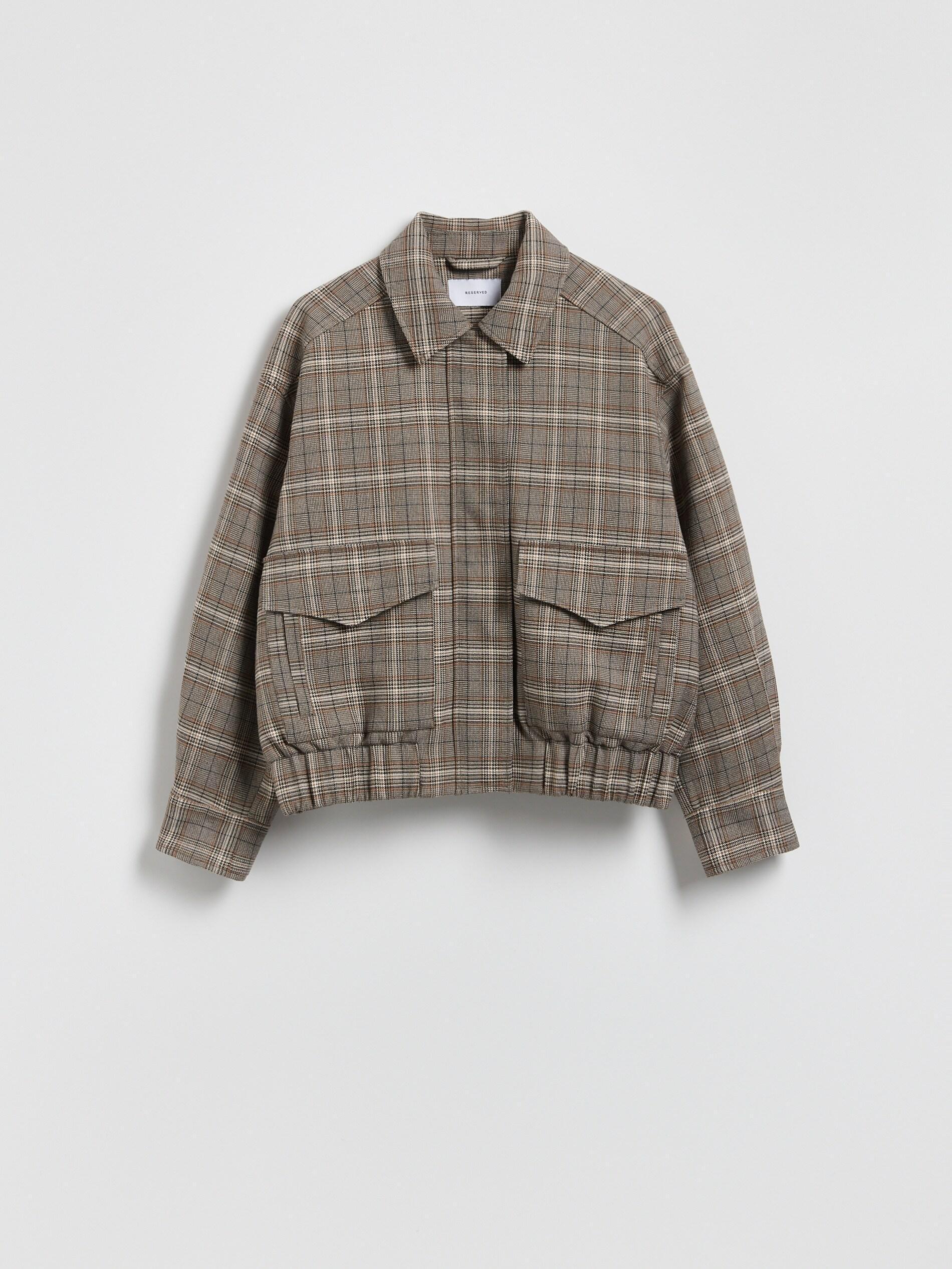 MULTICOLOR Collared bomber jacket, Multicolor, large image number 0