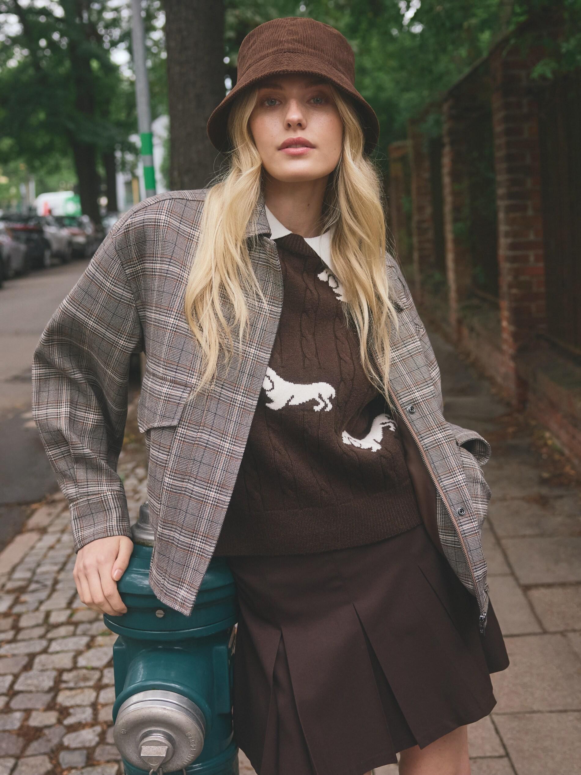 MULTICOLOR Collared bomber jacket, Multicolor, large image number 2