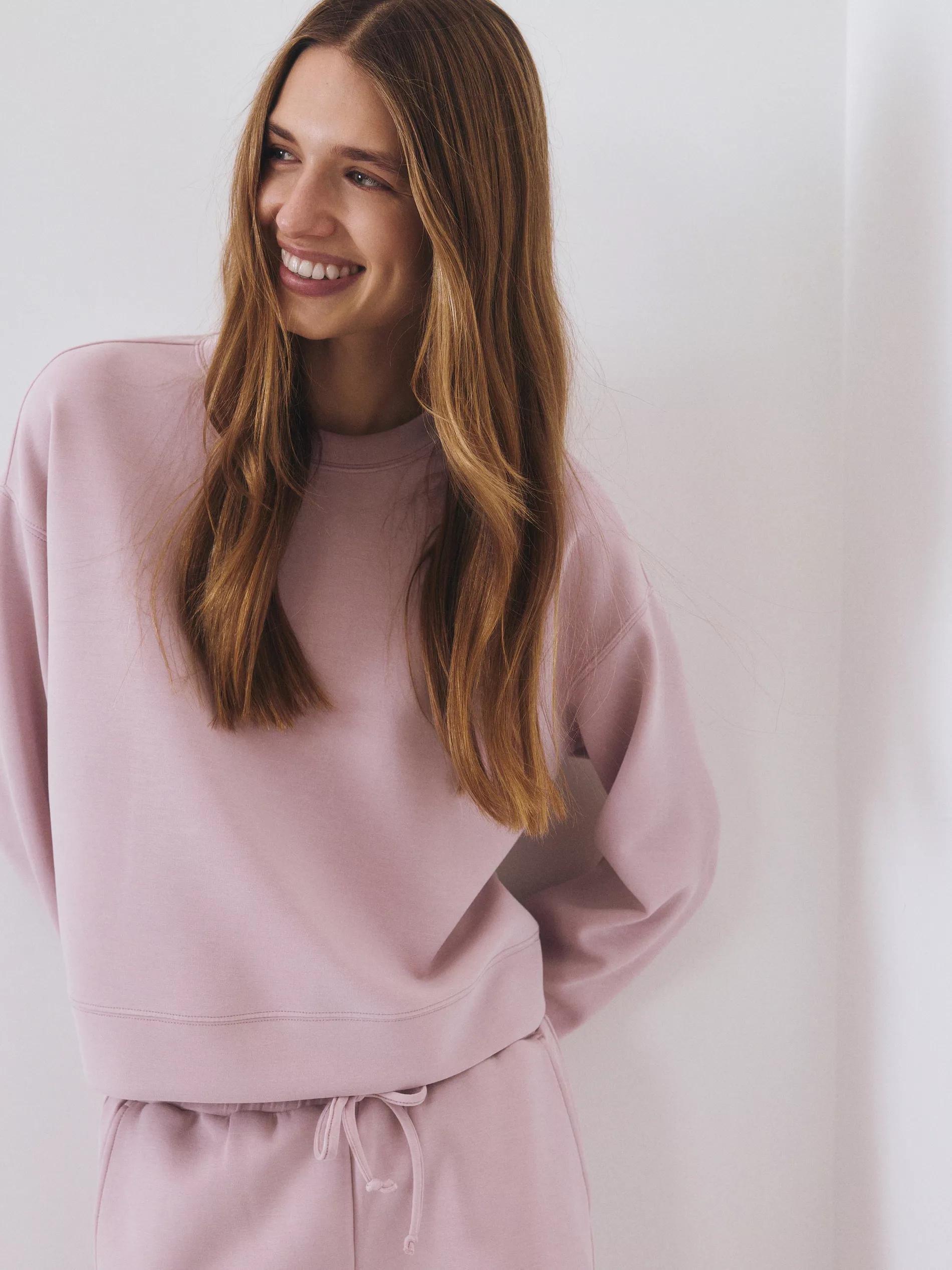 Pink Relaxed Casual Blouse, , large image number 3