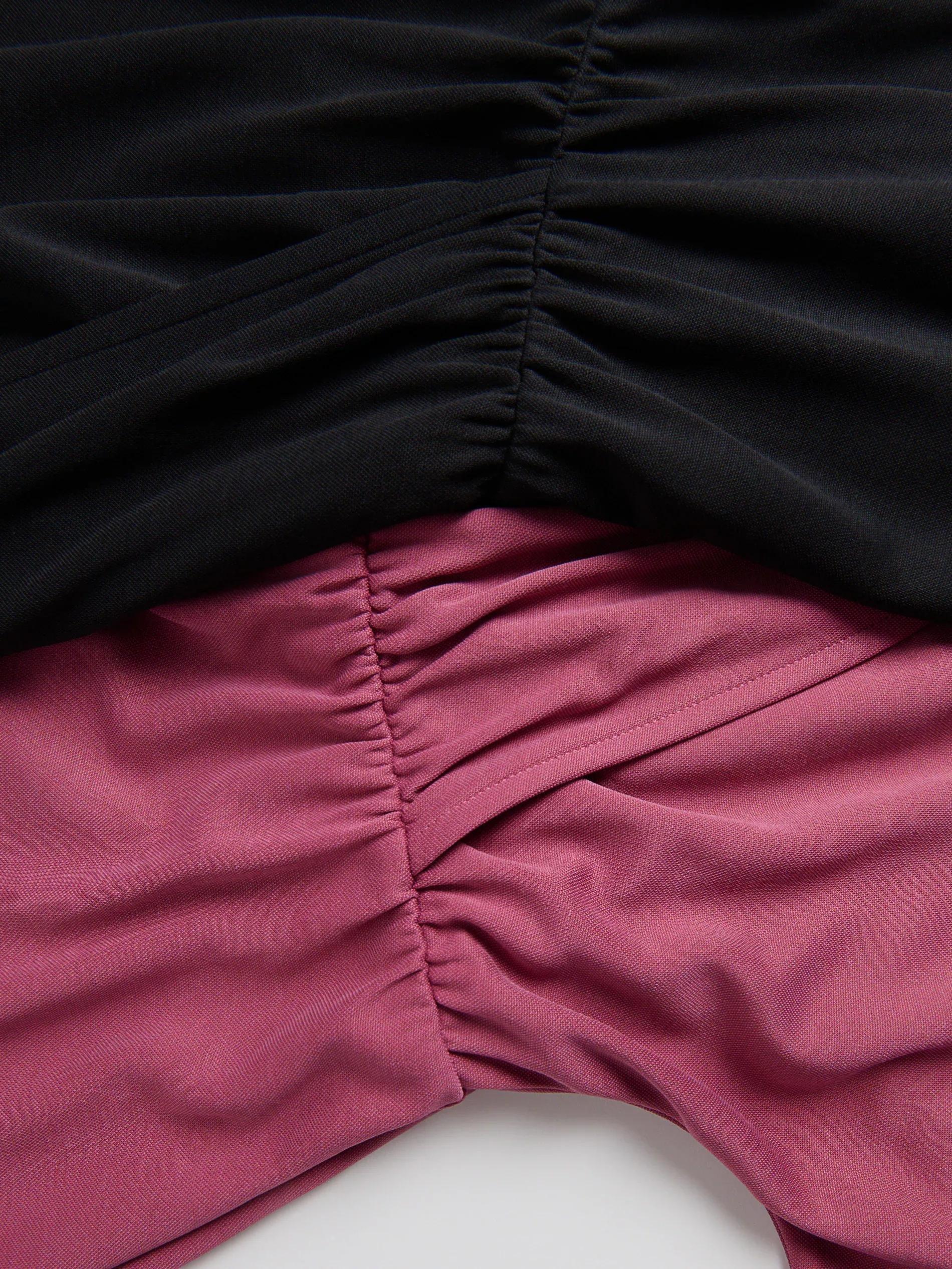 Pink Modal Rich Mini Dress, , large image number 5