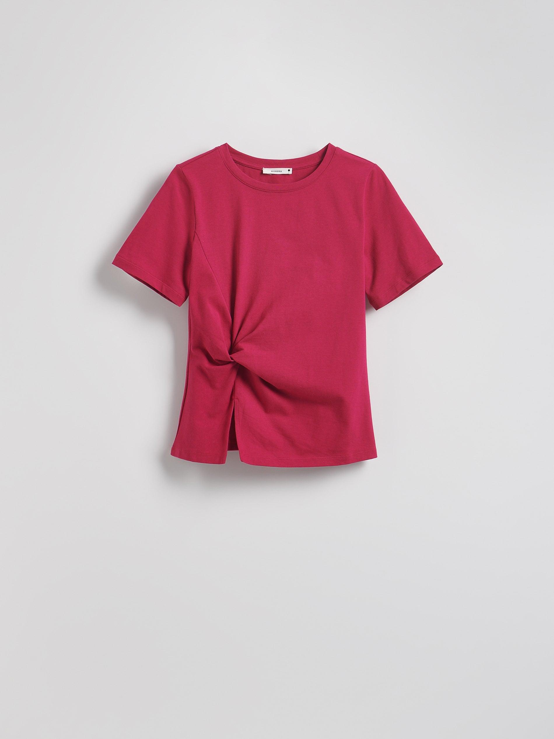 Pink Blouse With Tie Details, Purple, large image number 4