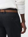 Reserved - Black Classic Bermuda Shorts With Belt, Men