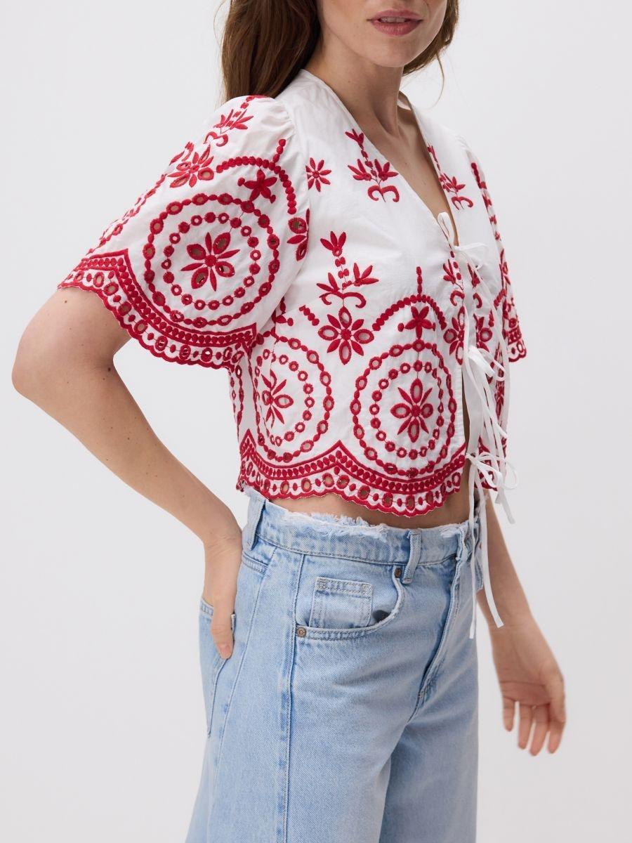 Red Blouse, , large image number 5