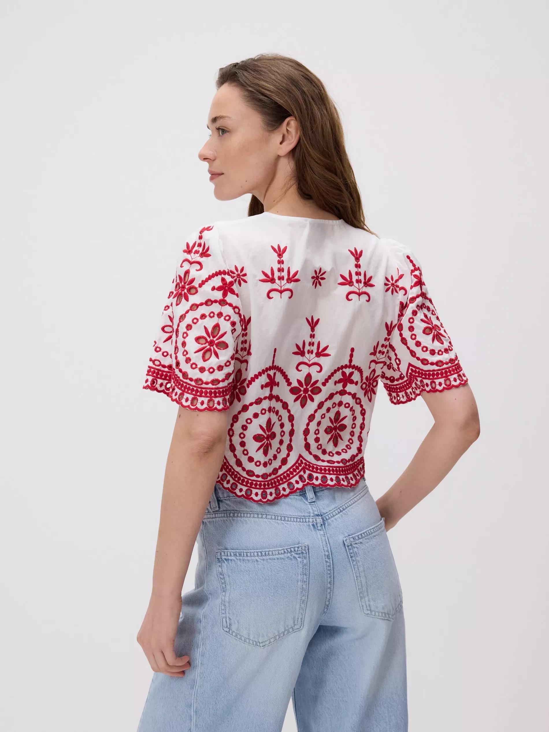 Red Blouse, , large image number 6
