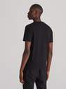 Reserved - Black Structural Print T-Shirt, Men
