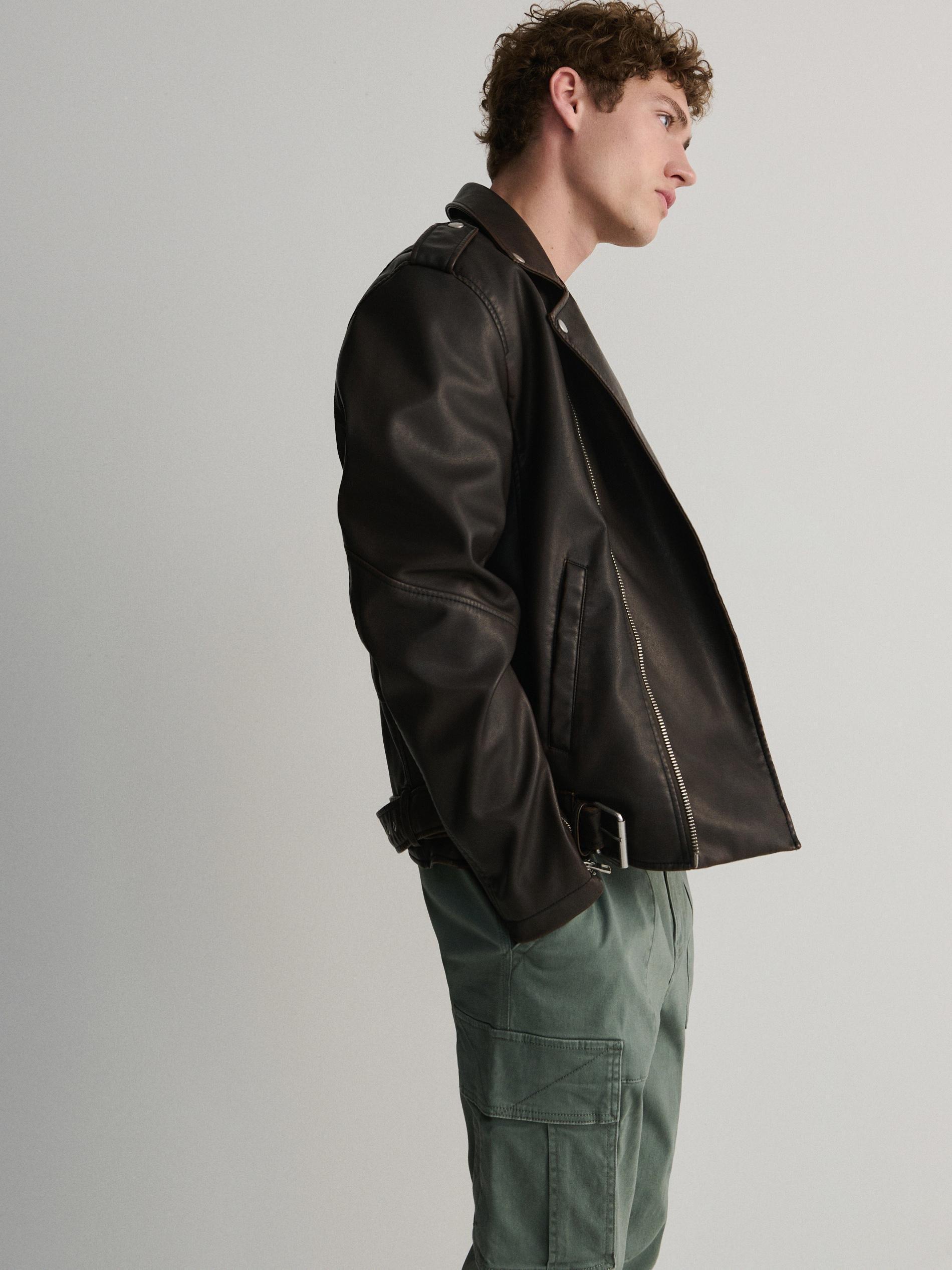 Green Cargo Trousers, , large image number 3