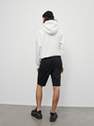 Reserved - Black Shorts With Elasticated Waistband, Men