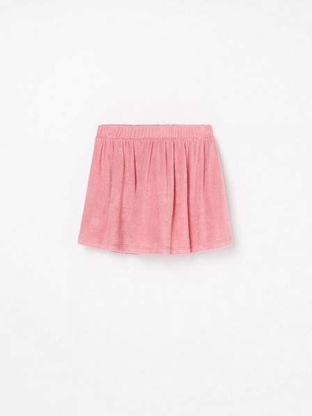 Reserved - Pink Soft Jersey Skirt, Kids Girl