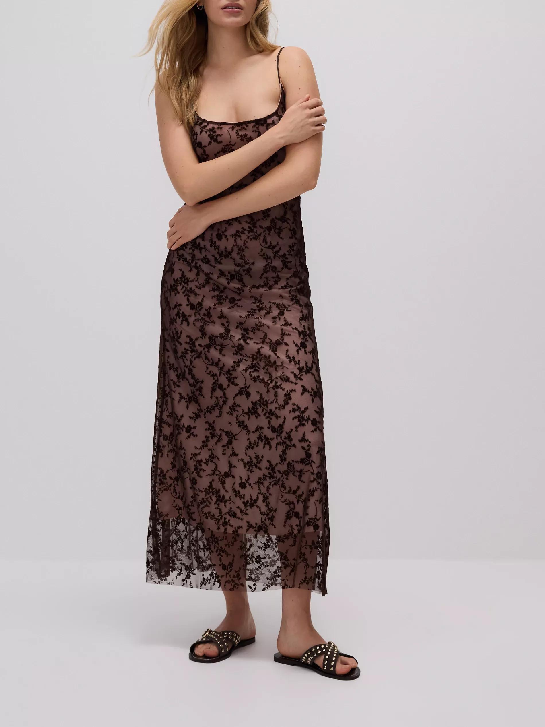Brown Dress, , large image number 4