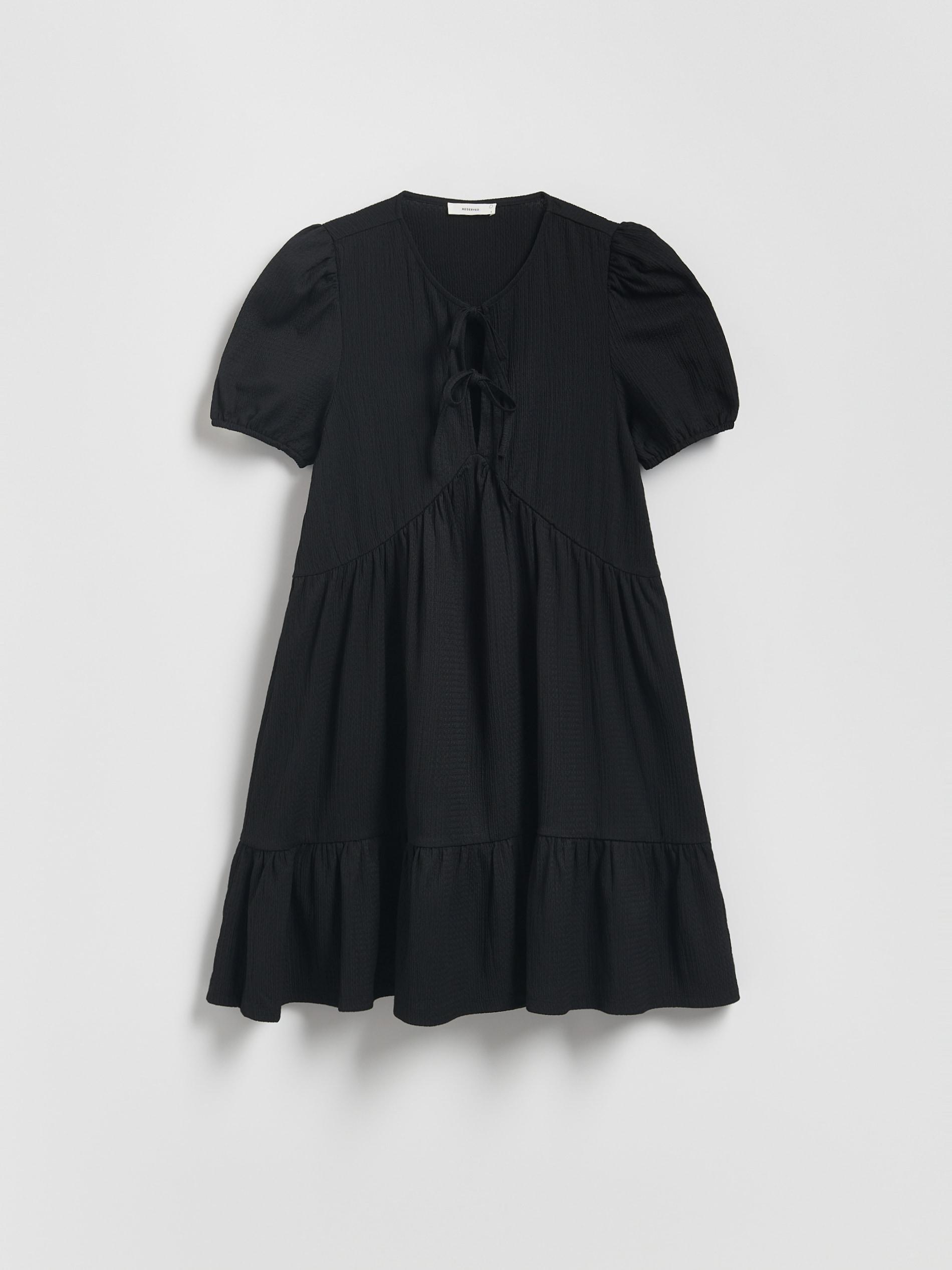 BLACK Structured mini dress, Black, large image number 4