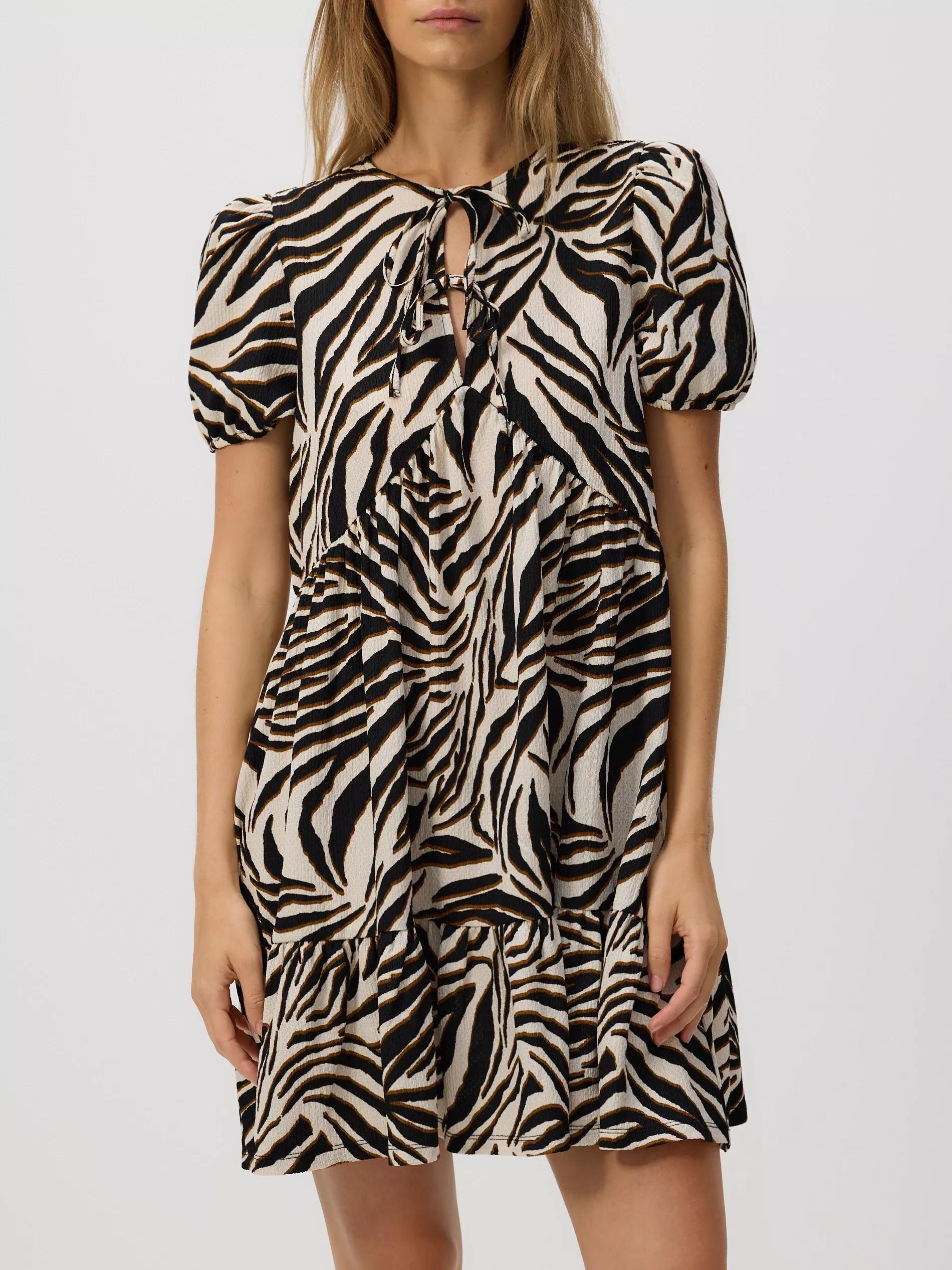 MULTICOLOR Structured mini dress, Multicolor, large image number 0