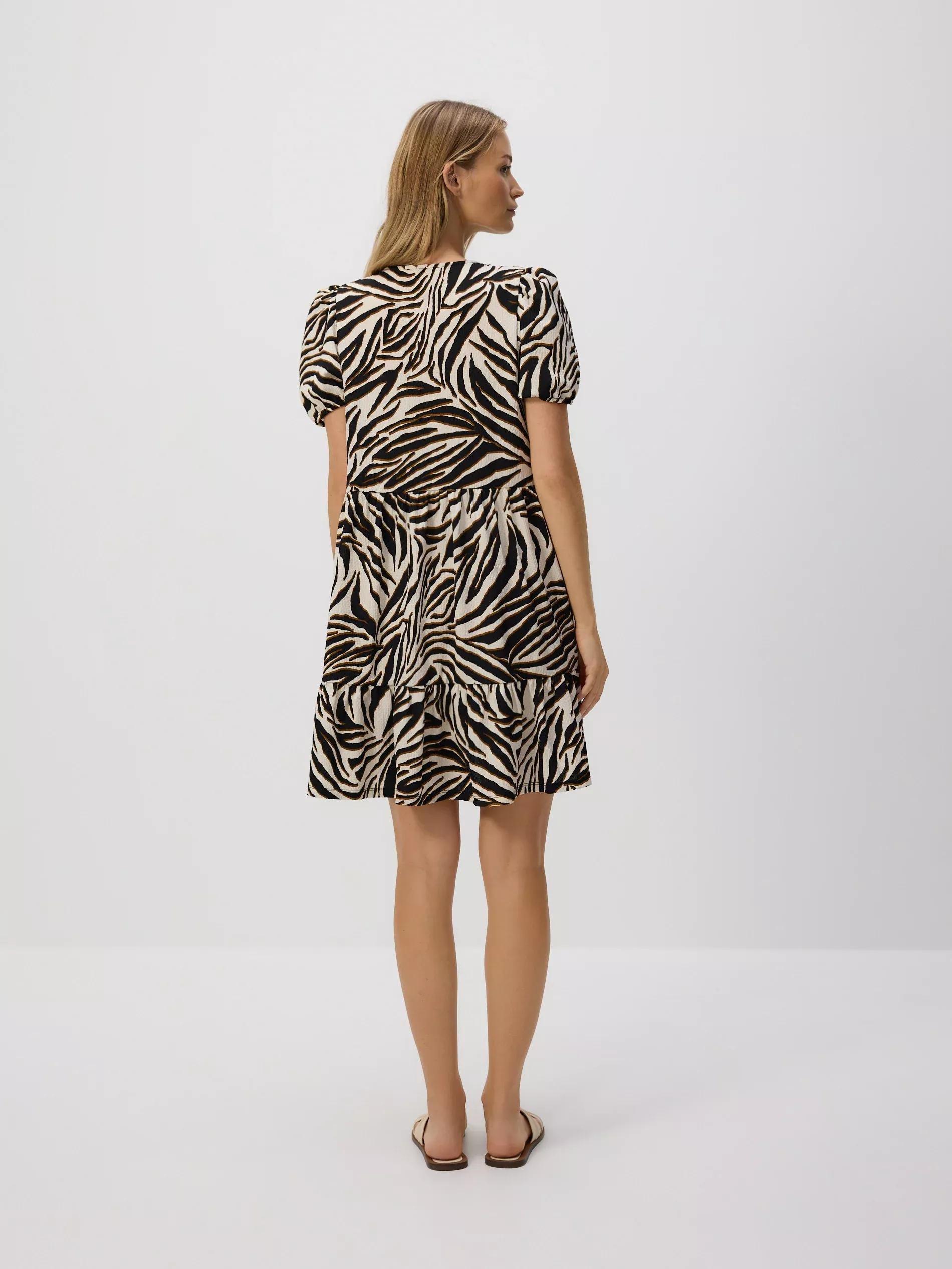 MULTICOLOR Structured mini dress, Multicolor, large image number 3