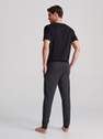 Reserved - Black Cotton Pyjama Set, Men