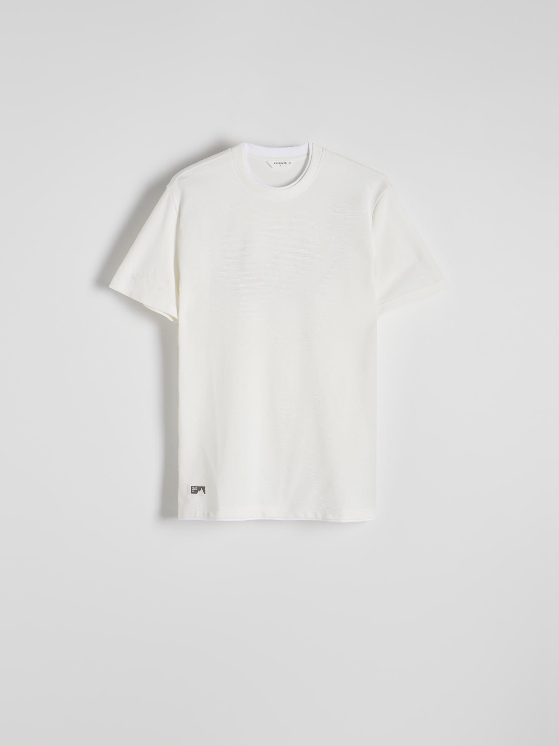 Cream Regular T-Shirt, , medium
