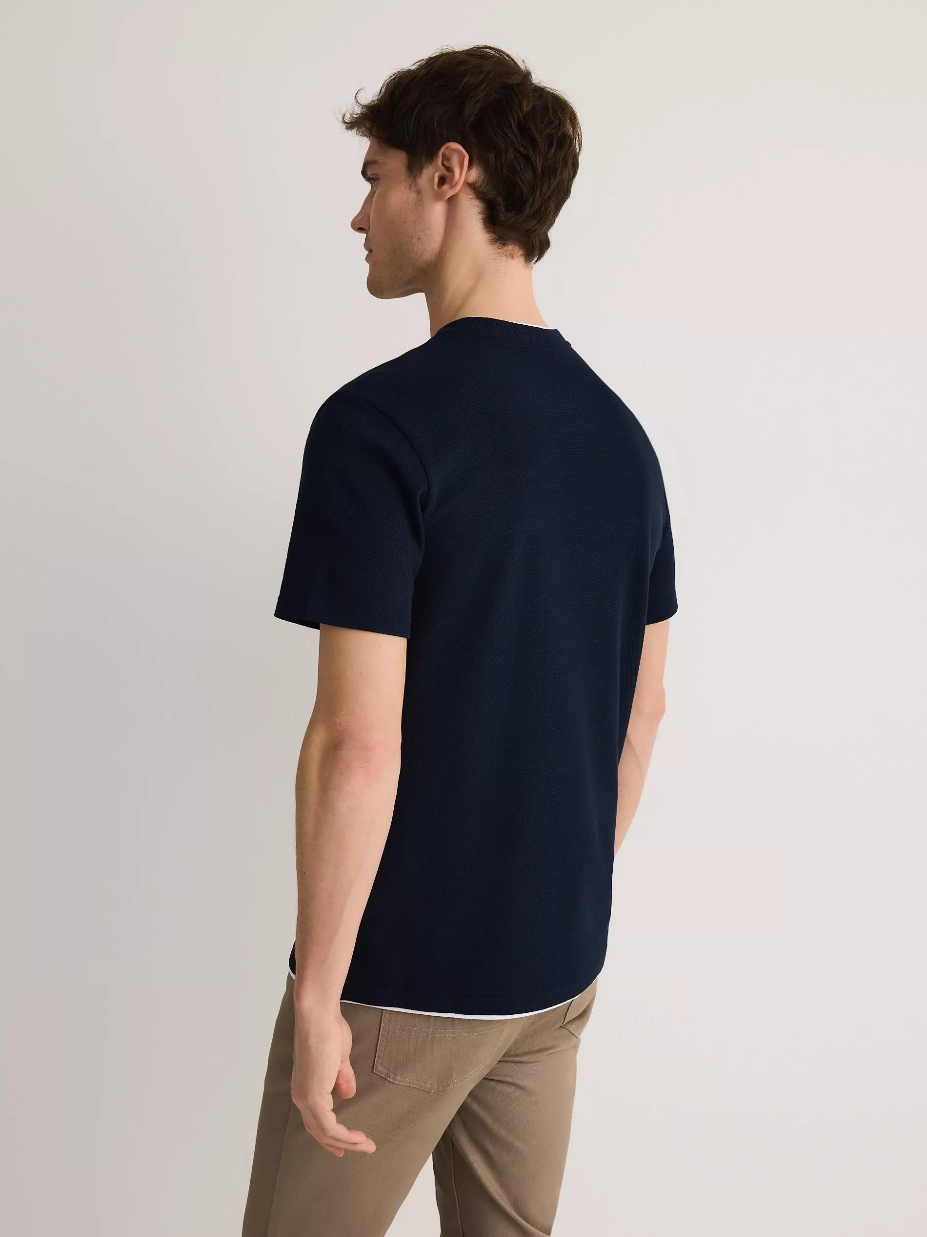 Navy Regular T-Shirt, , large image number 3