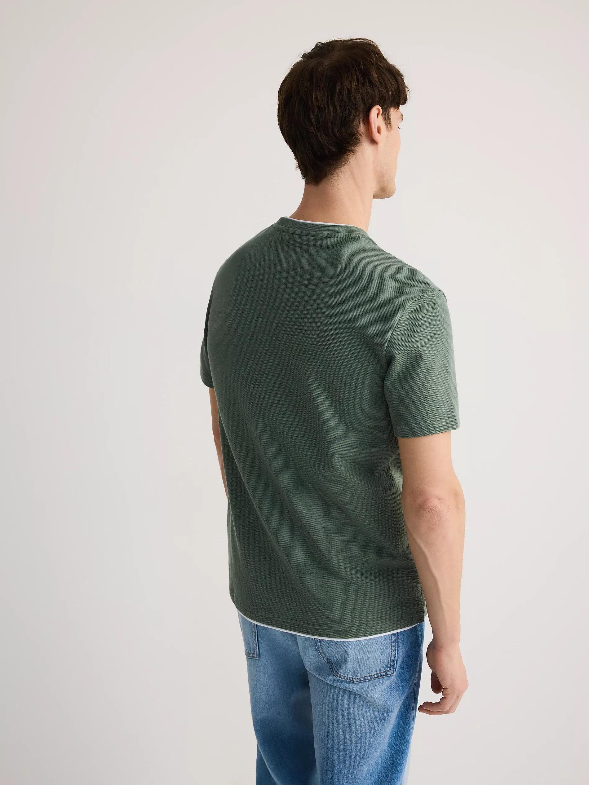 Green Regular T-Shirt, , large image number 3