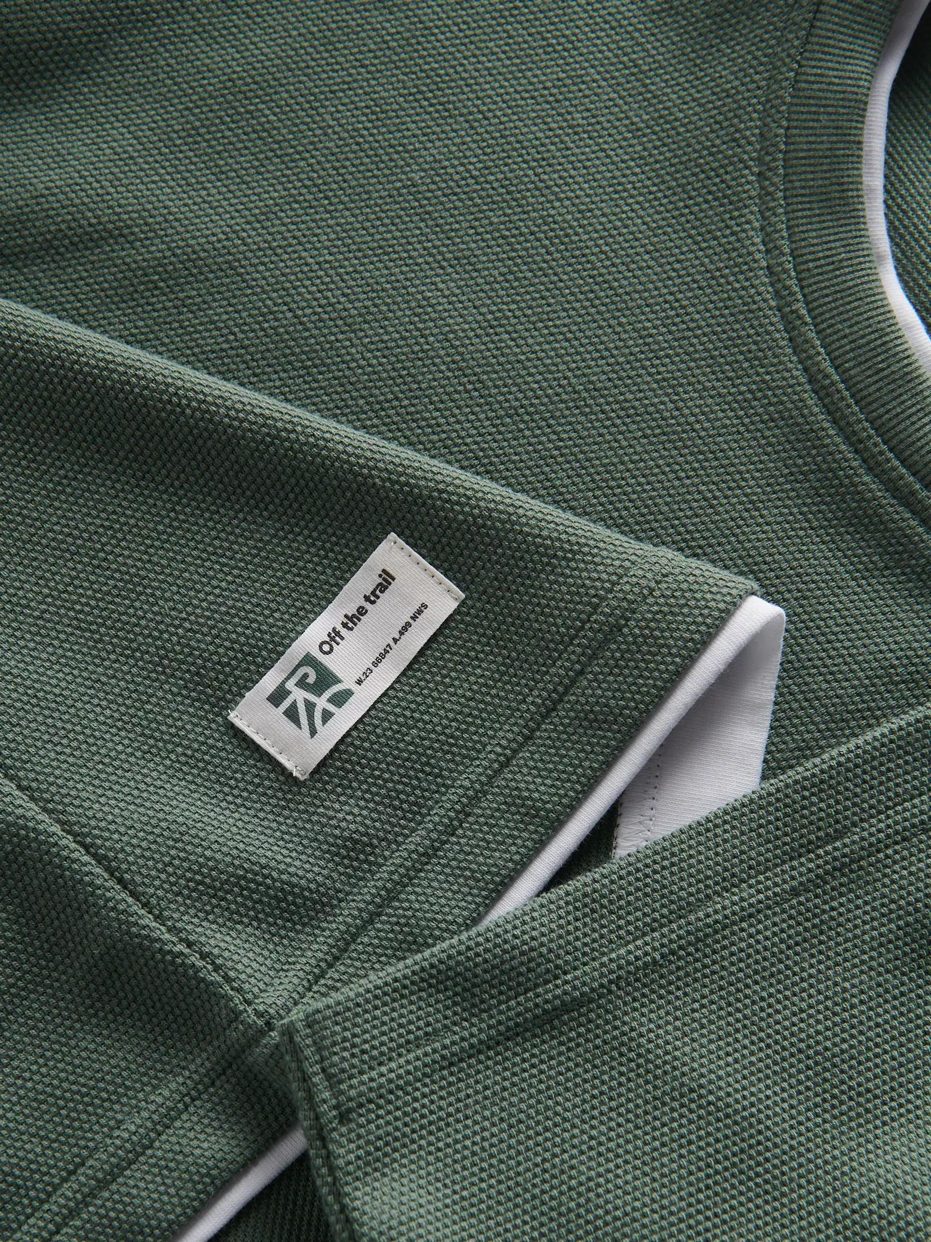 Green Regular T-Shirt, , large image number 5